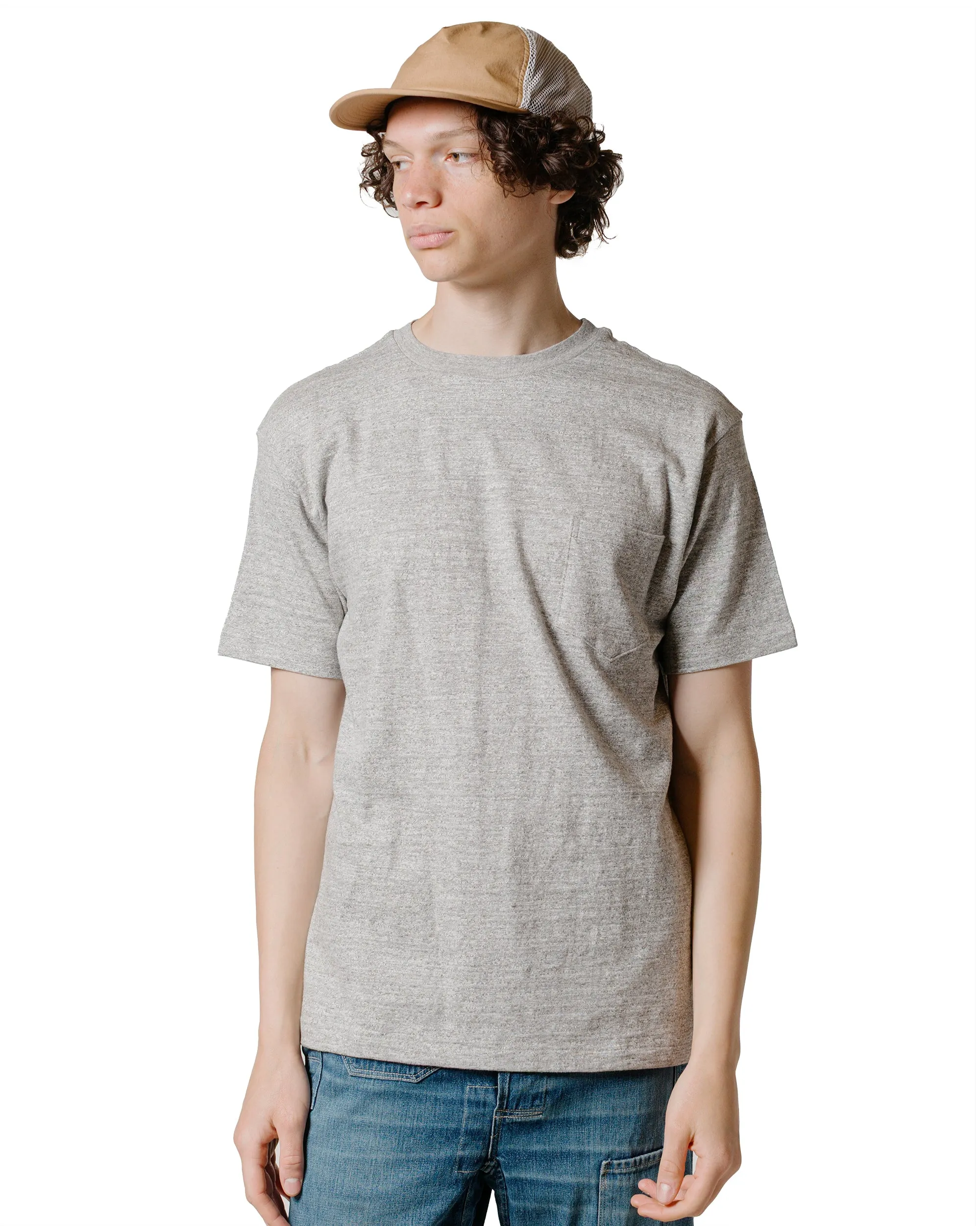 Warehouse Lot. JG-CS07 Standard Pocket T Heather Grey sold by Lost & Found product image thumbnail 2