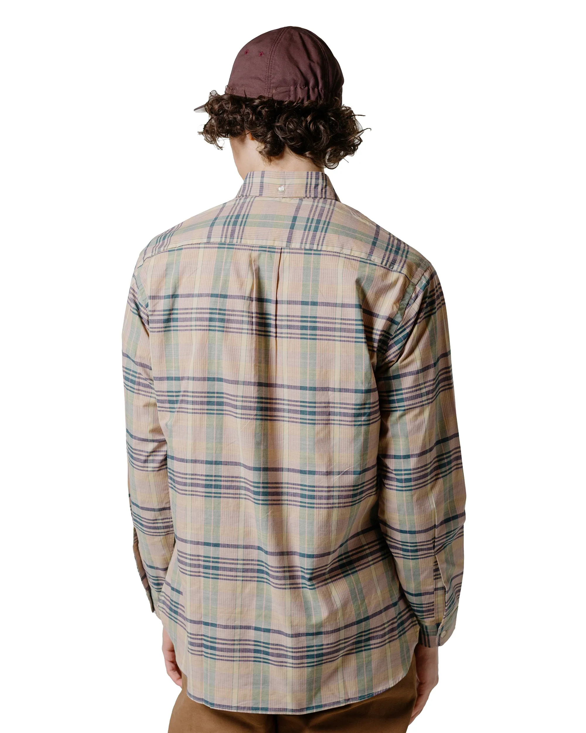 Warehouse Lot. JG-16 The King of Madras Shirt Salmon sold by Lost & Found product image thumbnail 3