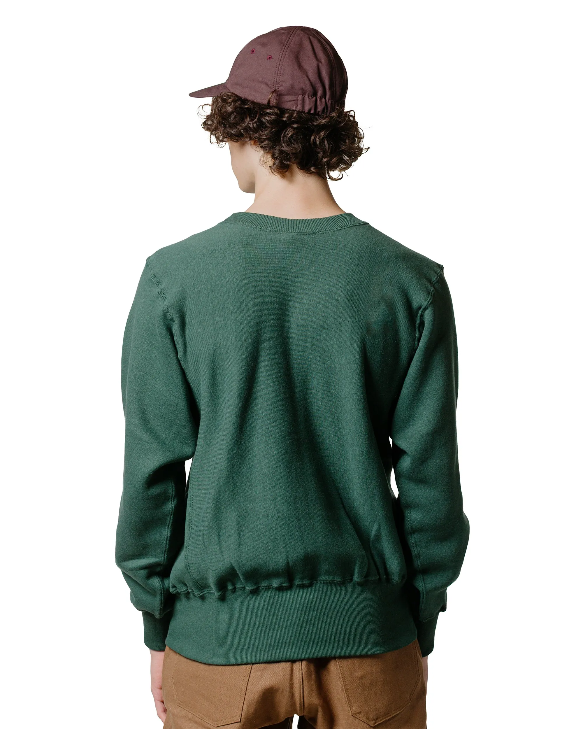 Warehouse Lot. JG-CS18 RW Crewneck No Print Dark Green sold by Lost & Found product image thumbnail 3