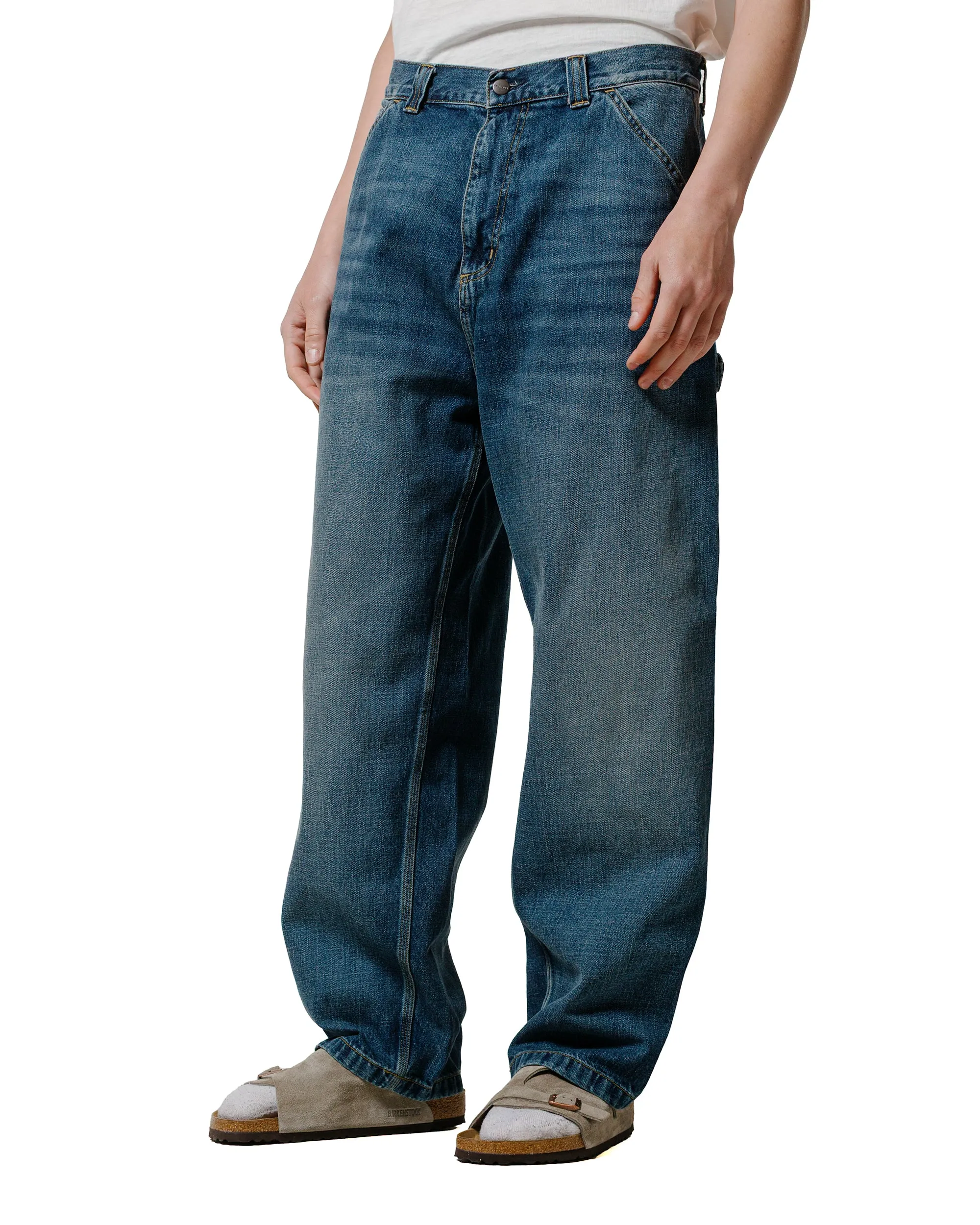Carhartt W.I.P. OG Single Knee Pant Denim Blue Dark Used Wash sold by Lost & Found product image thumbnail 2