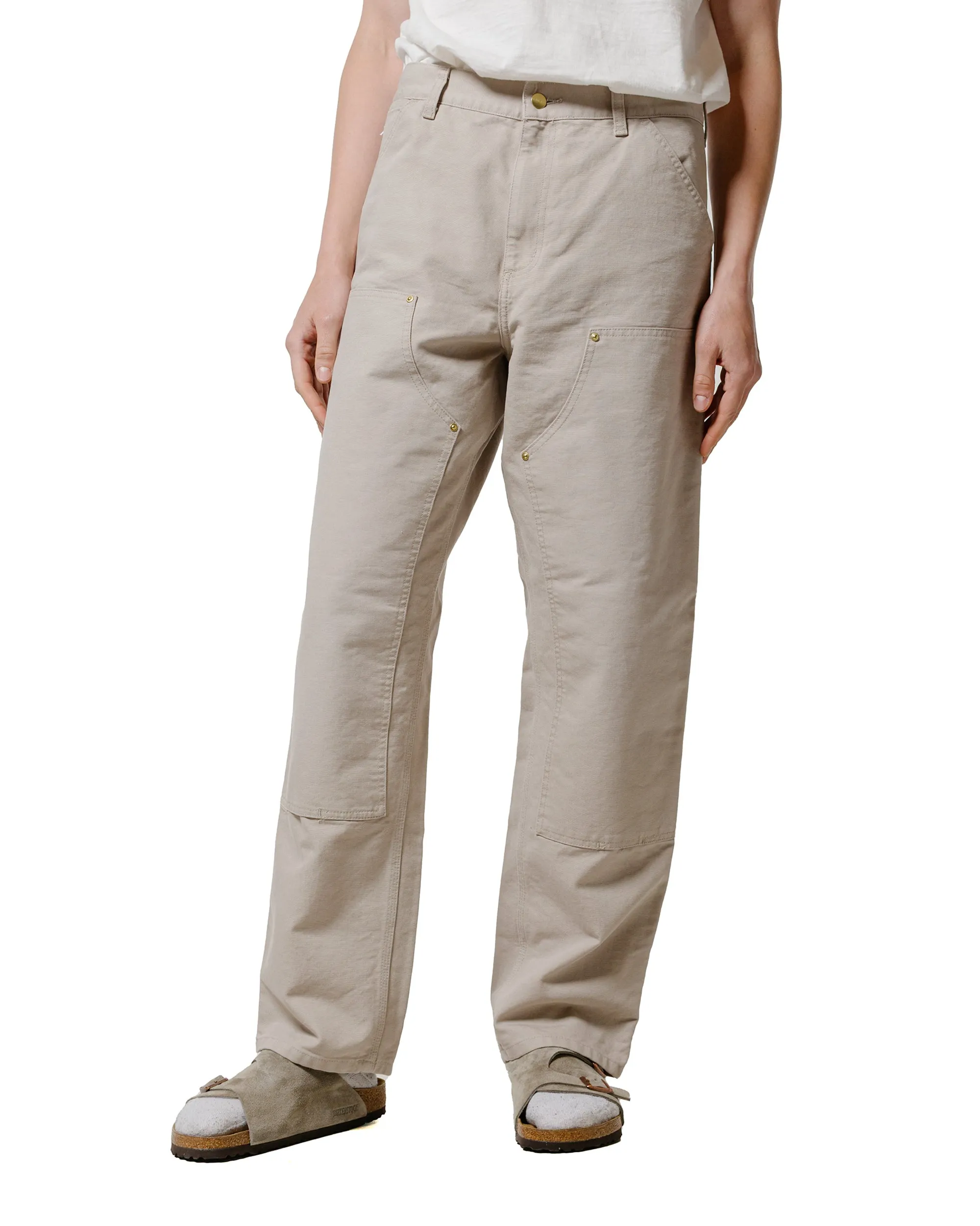Carhartt W.I.P. Double Knee Pant Canvas Dusky Beige Stone Canvas sold by Lost & Found product image thumbnail 2