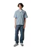 Carhartt W.I.P. Double Knee Pant Canvas Dusky Blue Stone Canvas sold by Lost & Found