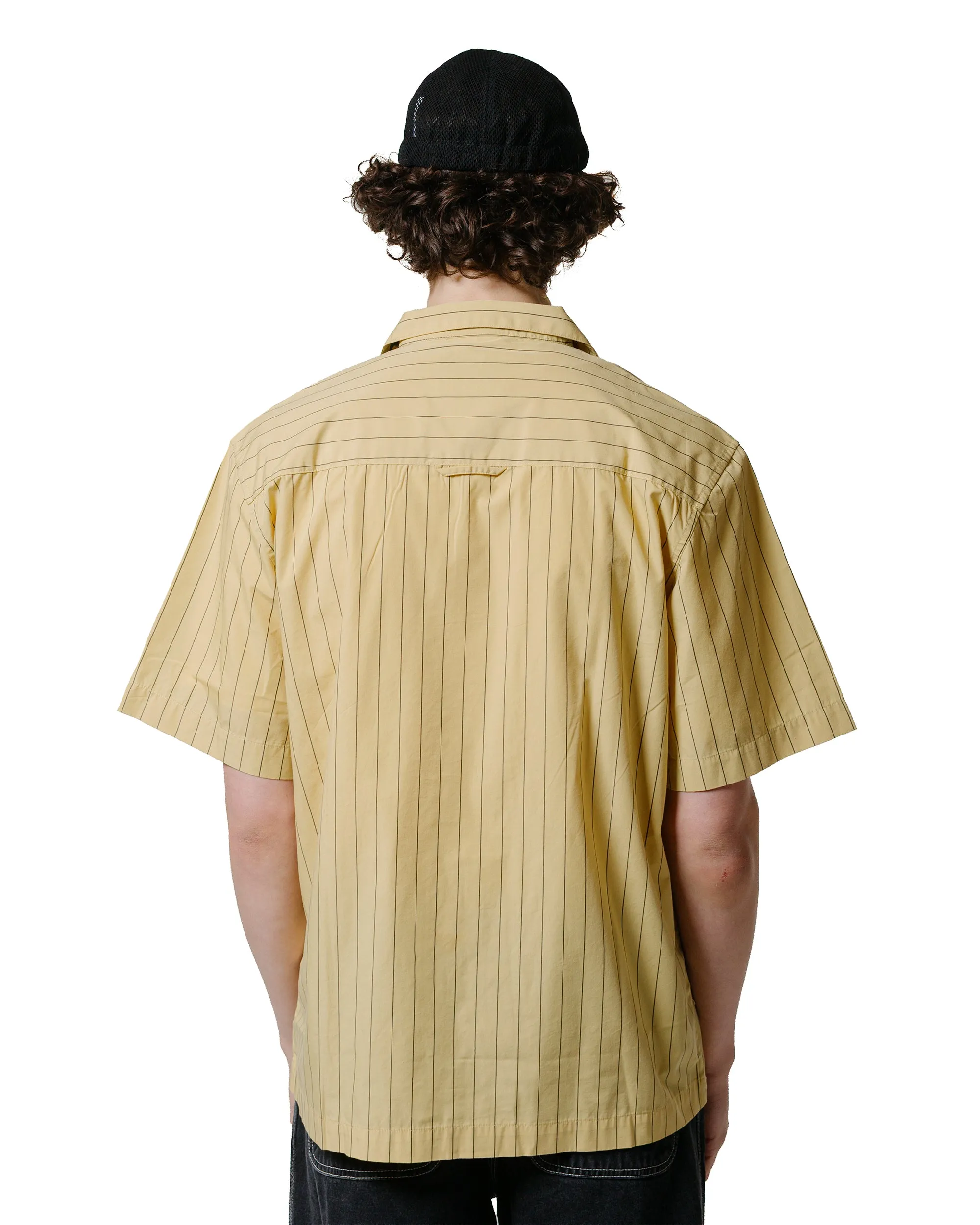 Carhartt W.I.P. S/S Hendry Shirt Straw/Liberica Seaton Stripe sold by Lost & Found product image thumbnail 3