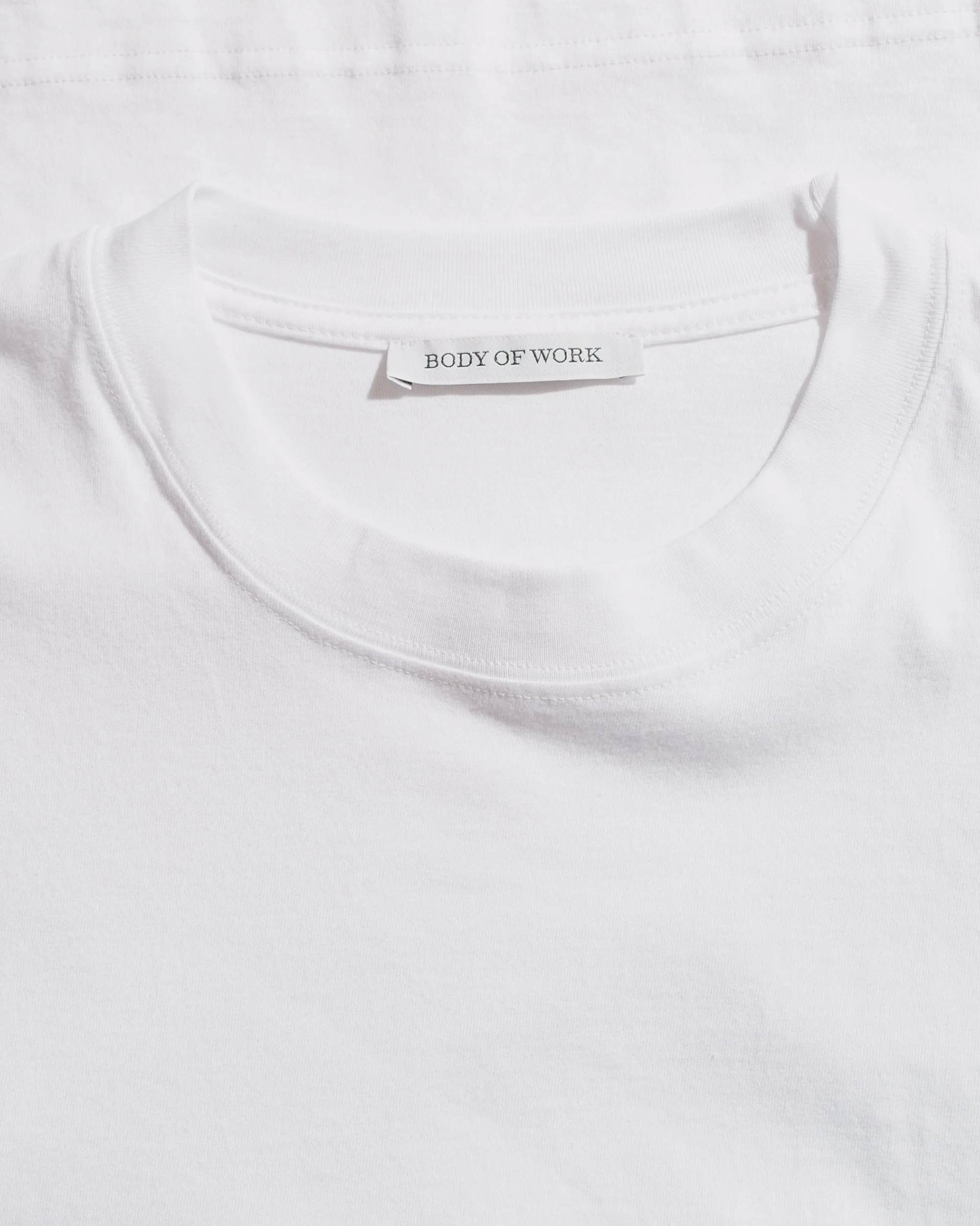 Body of Work Reed T-Shirt White sold by Lost & Found product image thumbnail 5
