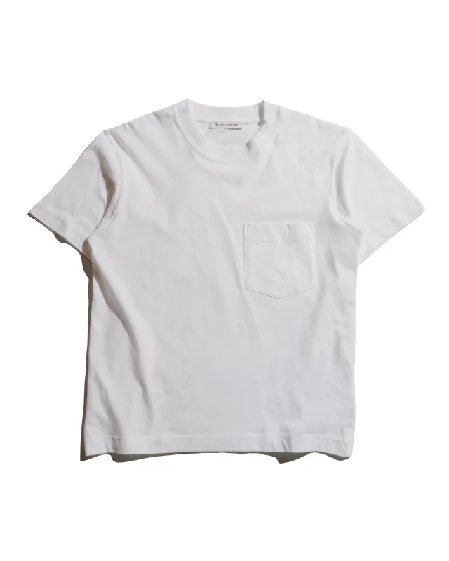 Body of Work Reed Pocket T-Shirt White sold by Lost & Found