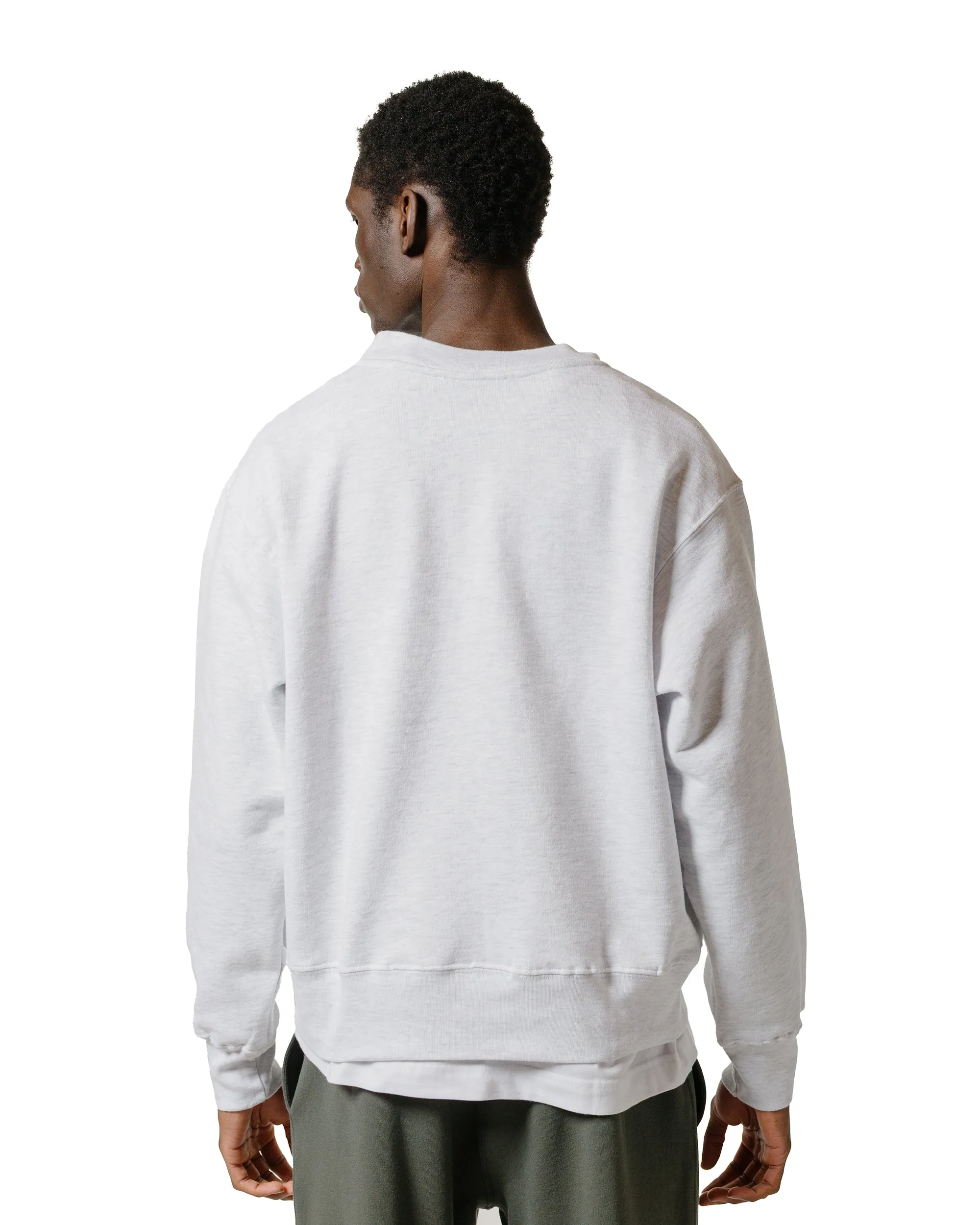 Body of Work Juniper V-Neck Sweatshirt Dove Grey sold by Lost & Found product image thumbnail 3
