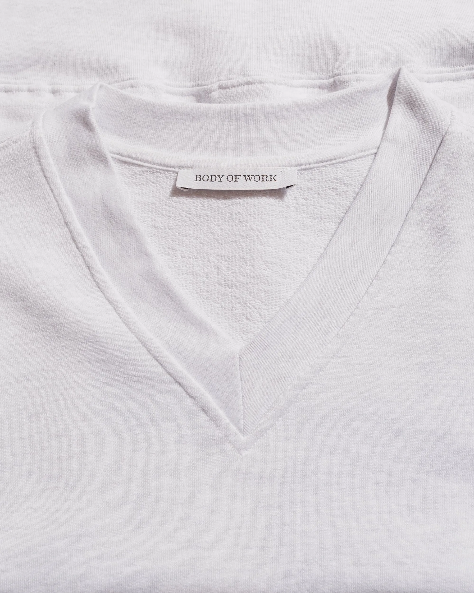 Body of Work Juniper V-Neck Sweatshirt Dove Grey sold by Lost & Found product image thumbnail 5