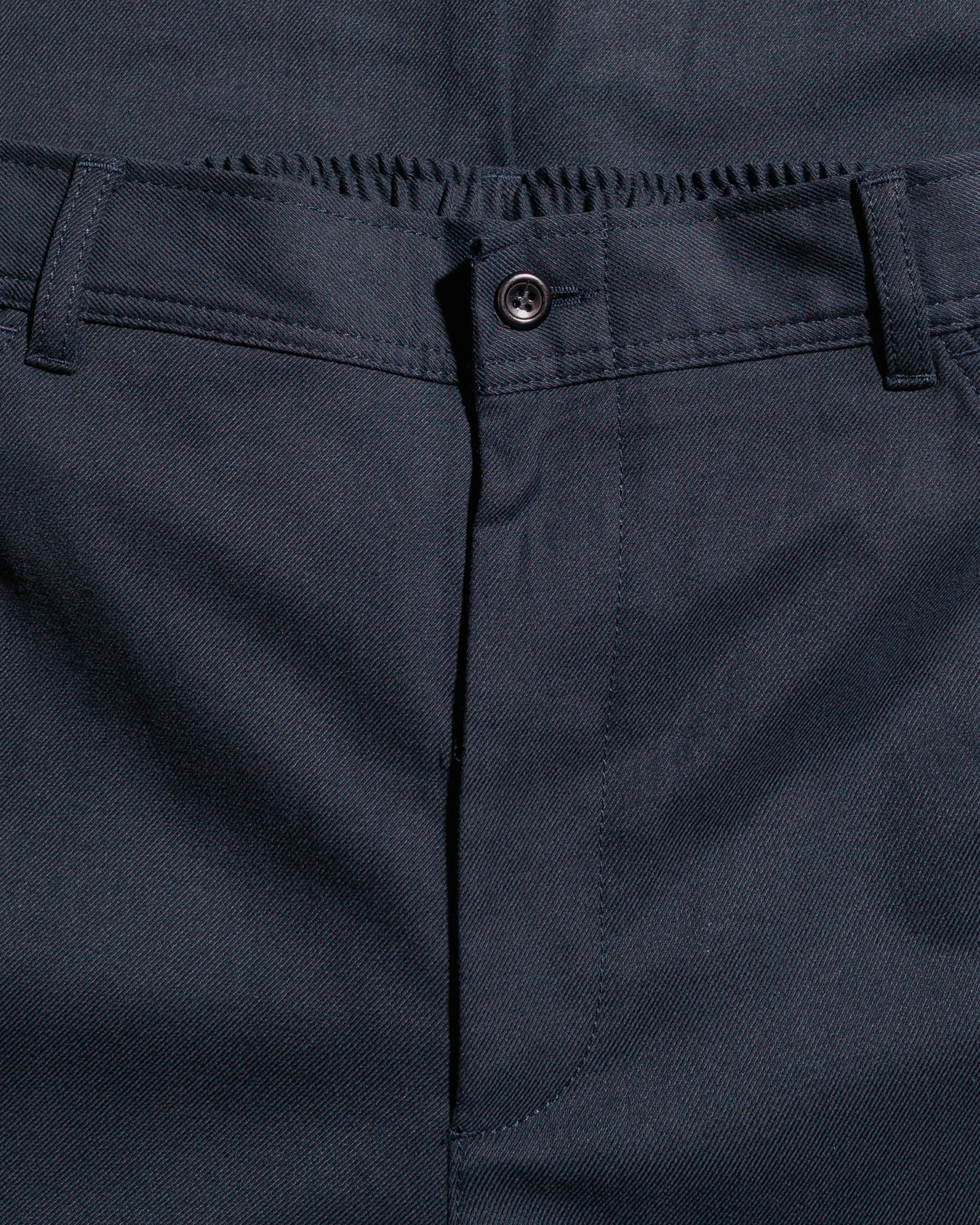 Norse Projects Ragnar Cotton Wool Twill Trouser Dark Navy sold by Lost & Found product image thumbnail 5