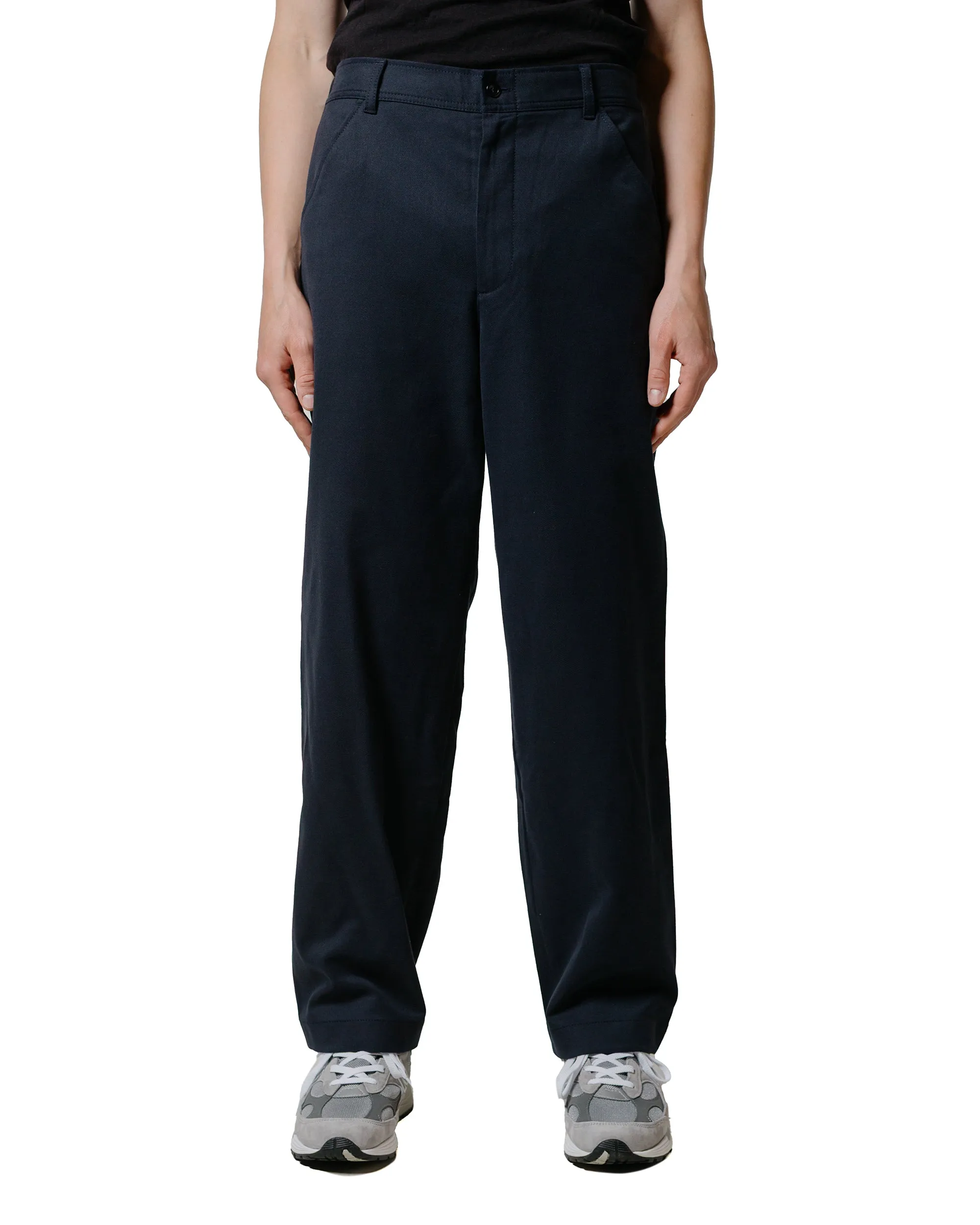 Norse Projects Ragnar Cotton Wool Twill Trouser Dark Navy sold by Lost & Found product image thumbnail 2