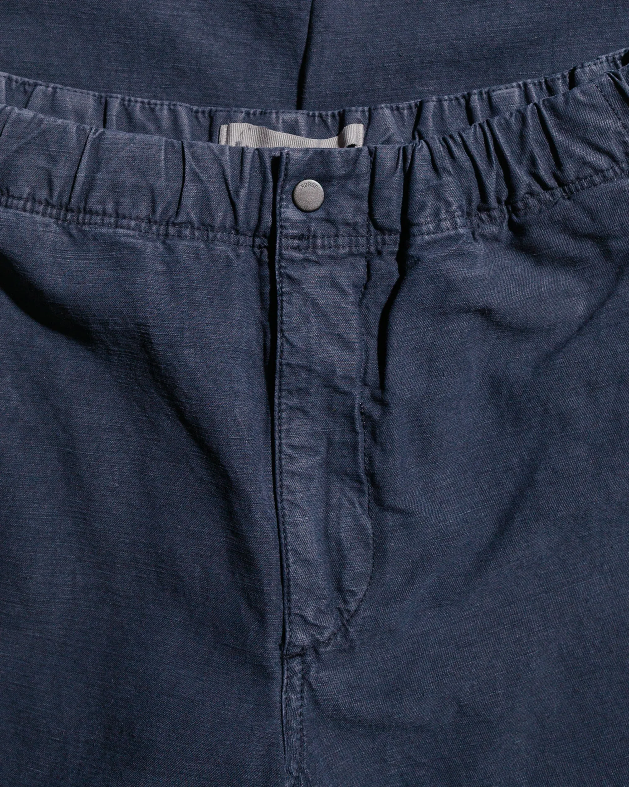 Norse Projects Ezra Relaxed Cotton Linen Trouser Dark Navy sold by Lost & Found product image thumbnail 5