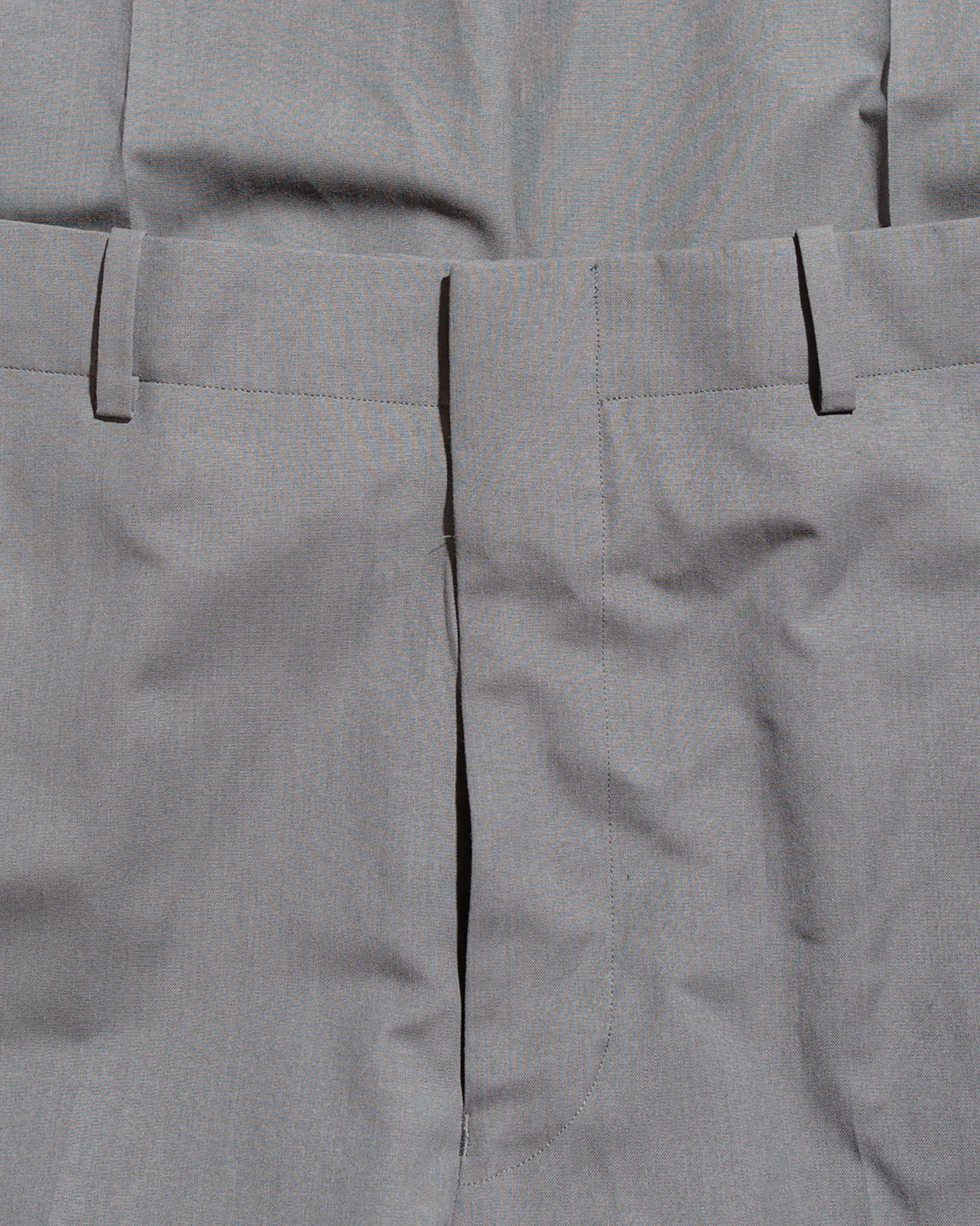 KAPTAIN SUNSHINE Scottish Sideseamless Trousers Top Grey sold by Lost & Found product image thumbnail 5