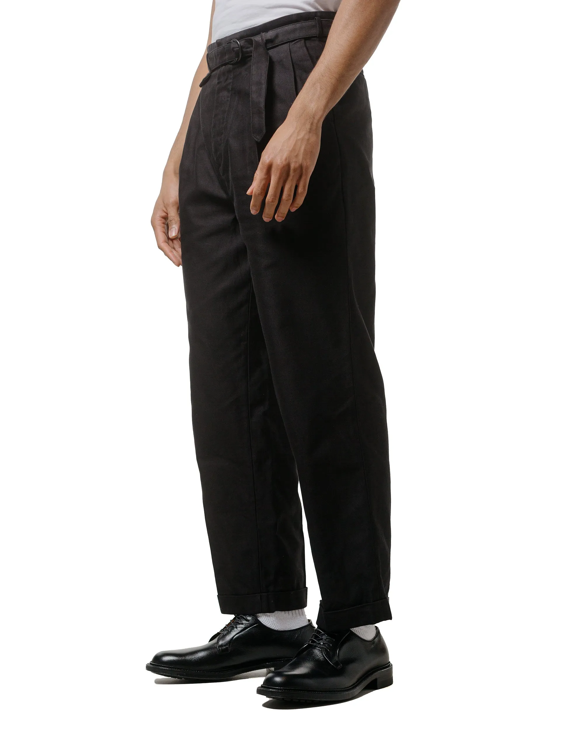 KAPTAIN SUNSHINE Belted Riviera Pantalon Black sold by Lost & Found product image thumbnail 2