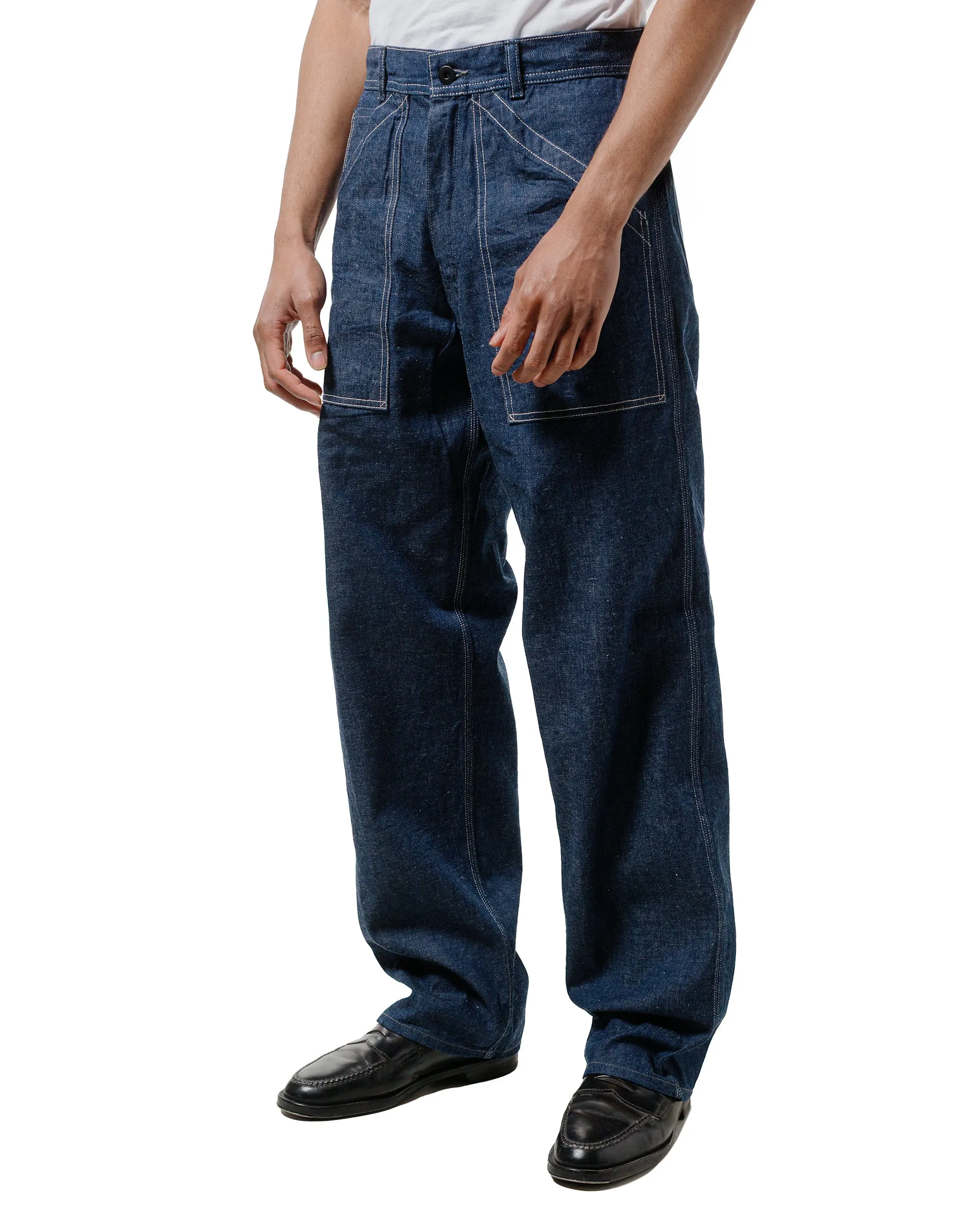 Cohérence Paul 10oz Logger Selvedge Denim Indigo sold by Lost & Found product image thumbnail 2