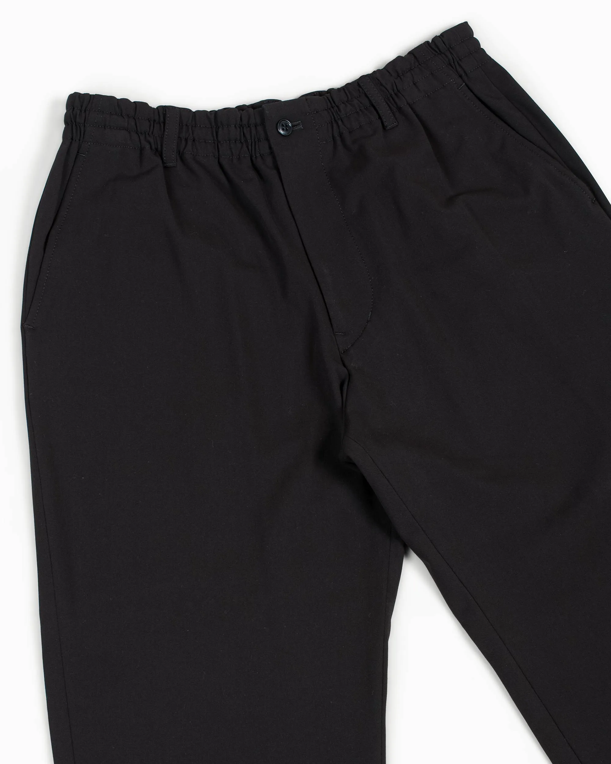 Sage de Cret Tapered Pants Black Polyester/Rayon 2WAY Stretch sold by Lost & Found product image thumbnail 5