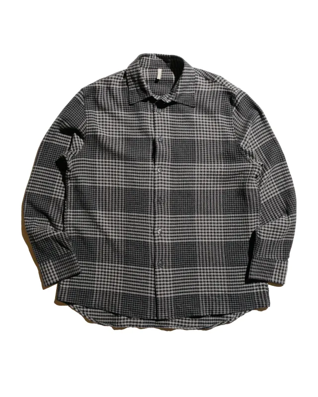 Sunflower Studio Shirt Anthracite sold by Lost & Found
