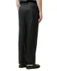 MARKAWARE Classic Fit Two Tuck Easy Trousers Hemp Shirting Black sold by Lost & Found
