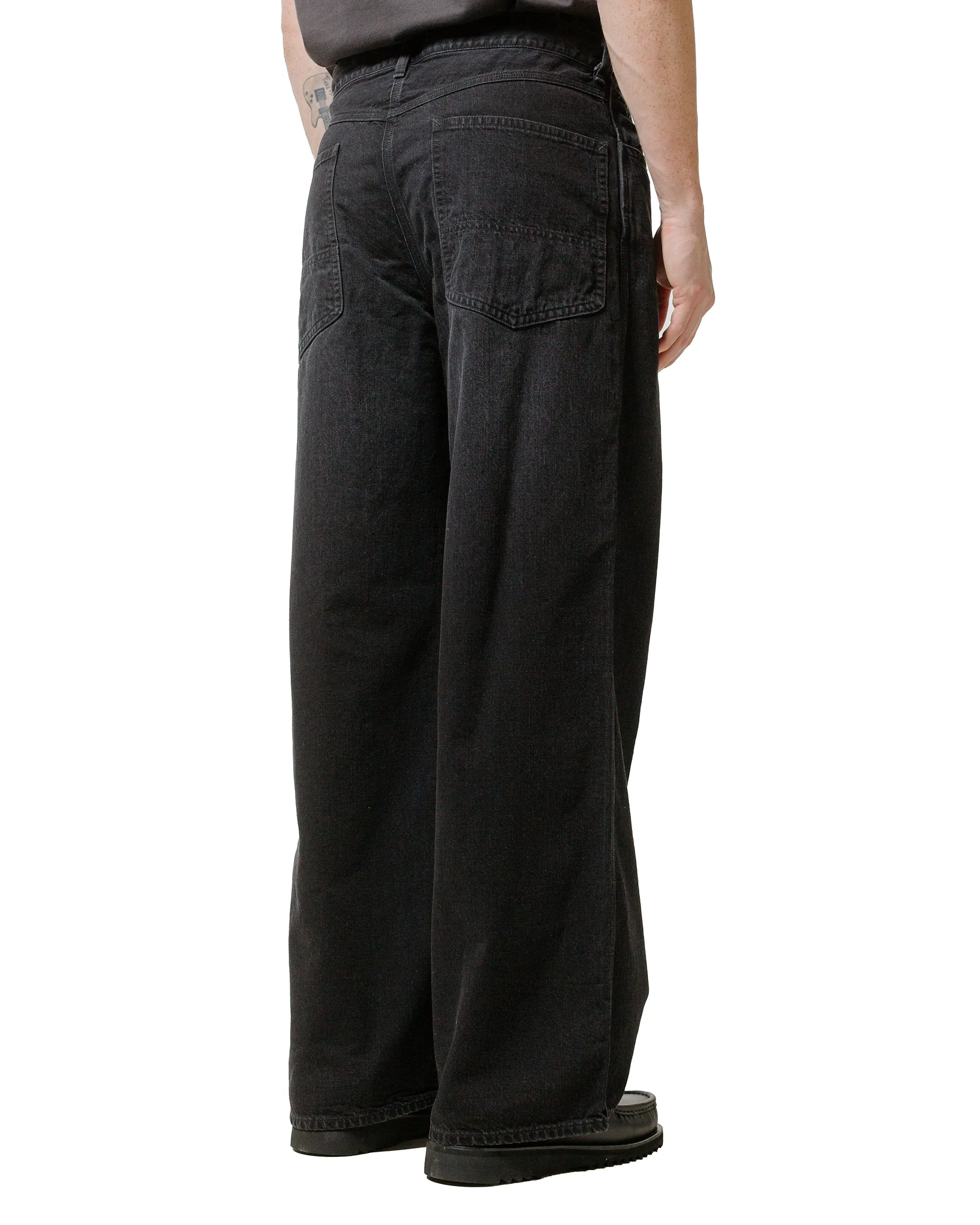 marka Wide Painter Pants Organic Cotton 10oz Denim Black sold by Lost & Found product image thumbnail 3