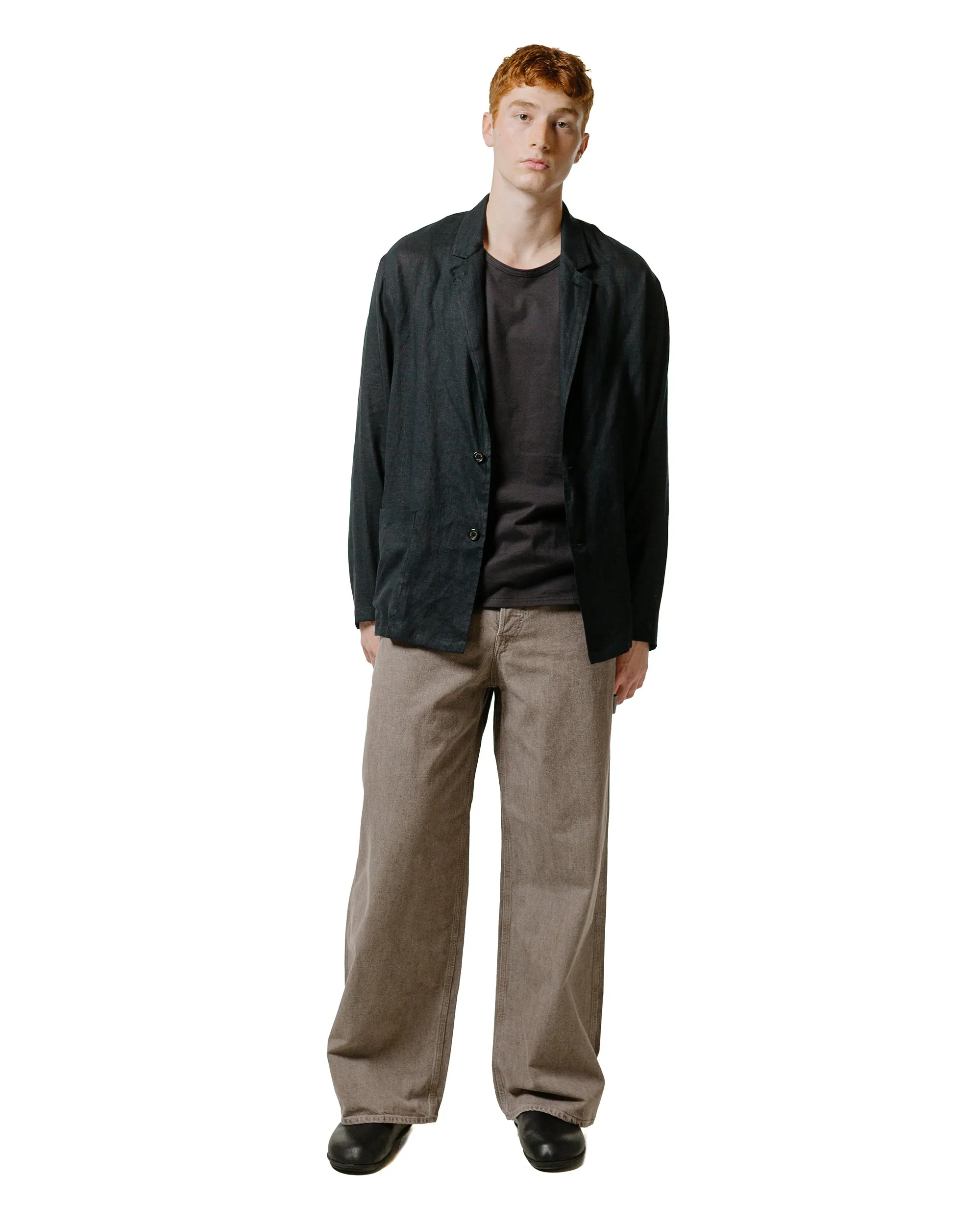 marka Wide Painter Pants Organic Cotton 10oz Denim Brown sold by Lost & Found product image thumbnail 3