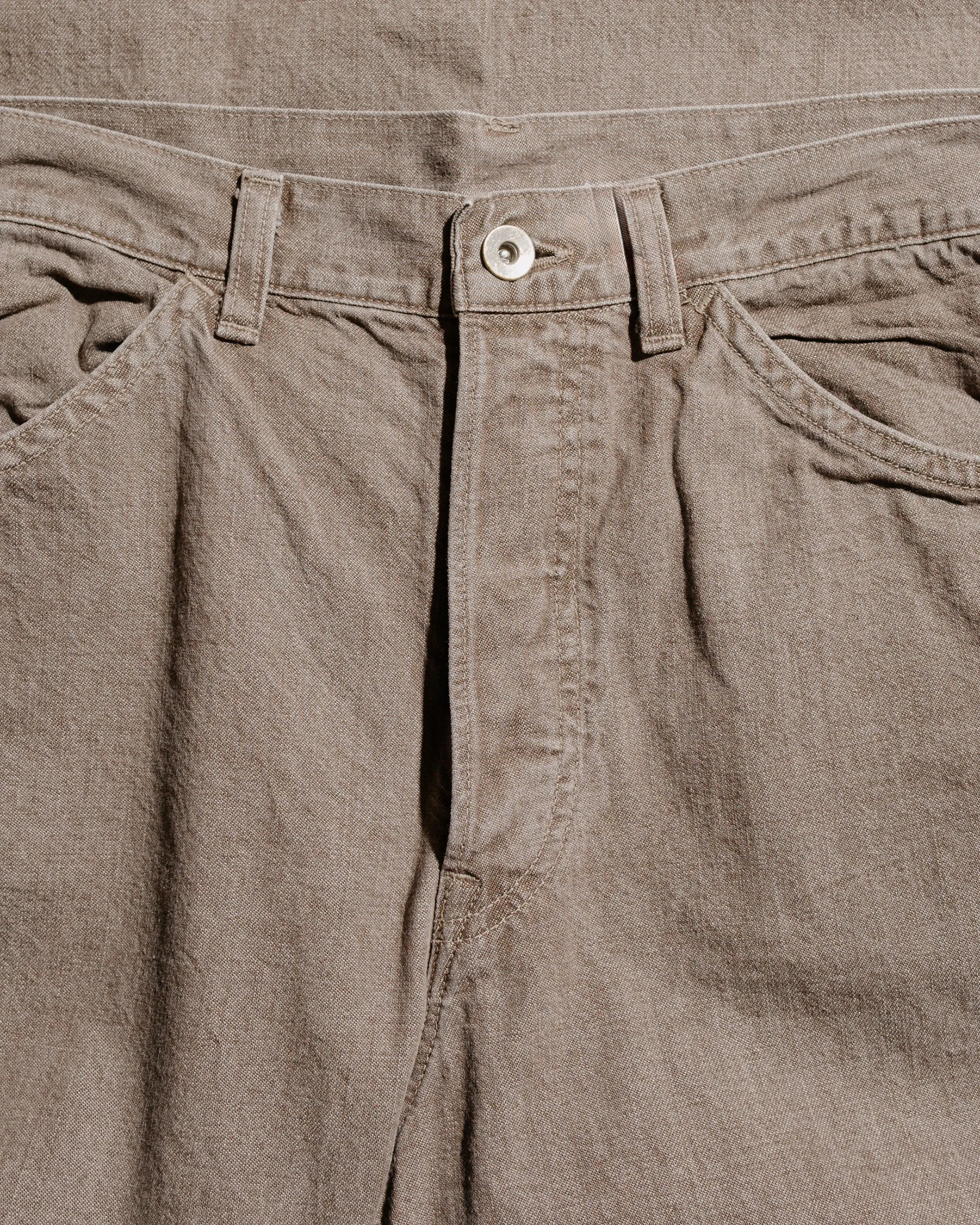 marka Wide Painter Pants Organic Cotton 10oz Denim Brown sold by Lost & Found product image thumbnail 5