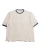 marka Ringer Pile Tee Organic Cotton Pile Ecru sold by Lost & Found