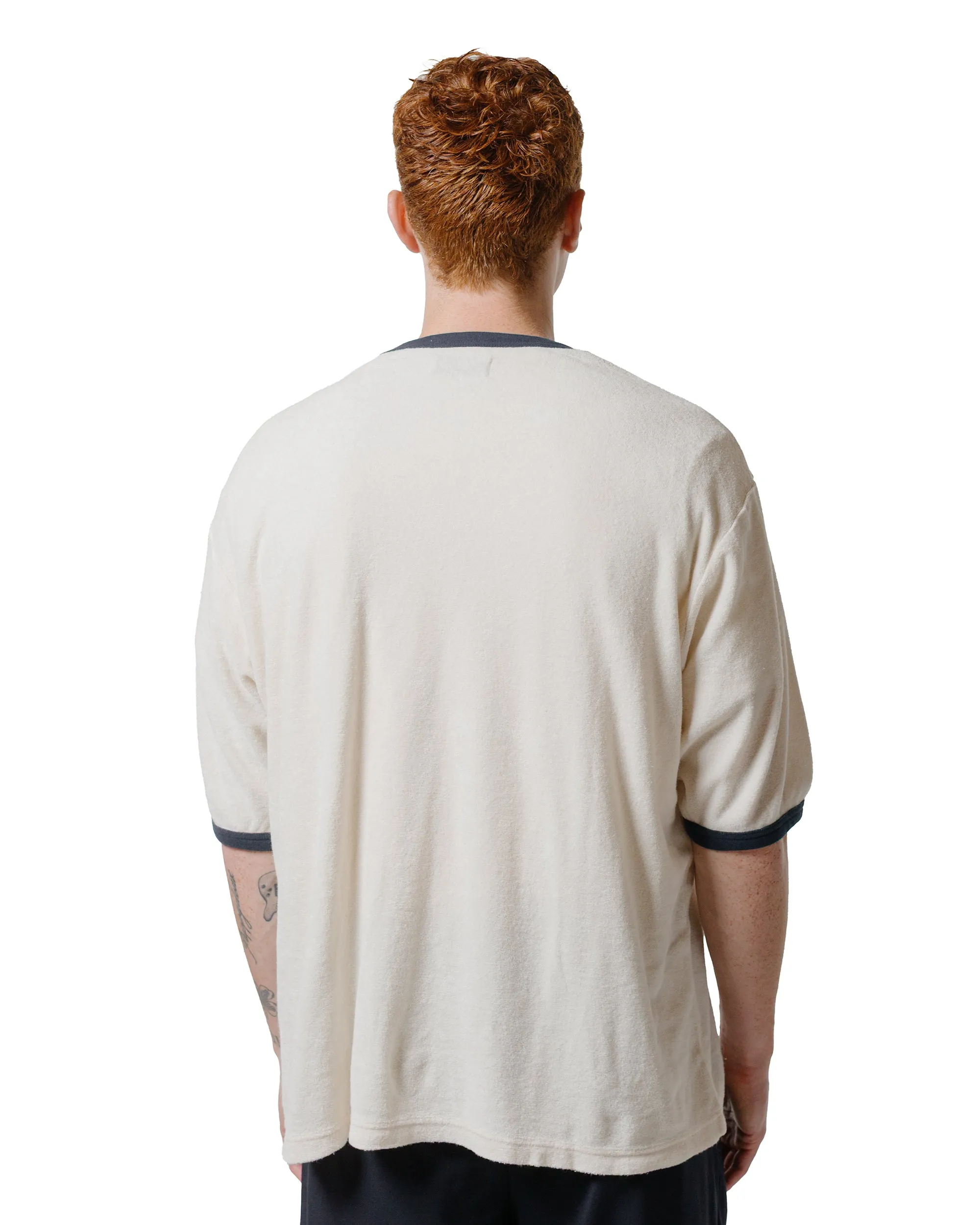 marka Ringer Pile Tee Organic Cotton Pile Ecru sold by Lost & Found product image thumbnail 3