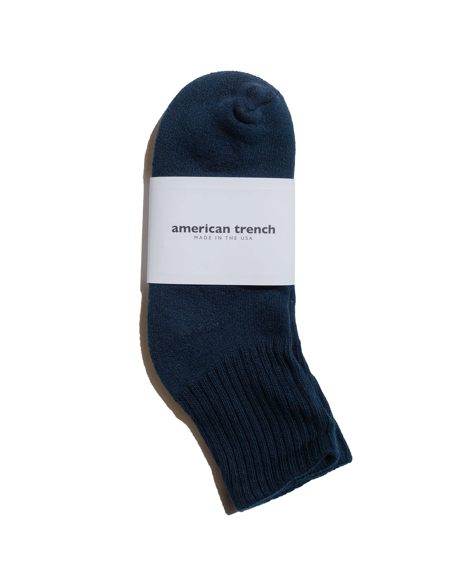 American Trench The Solids Quarter Crew Vintage Navy sold by Lost & Found