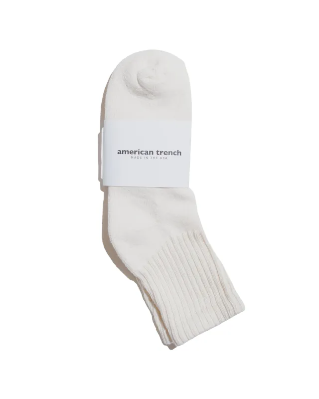 American Trench The Solids Quarter Crew Natural sold by Lost & Found