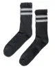 American Trench The Retro Double Stripe Dark Grey sold by Lost & Found