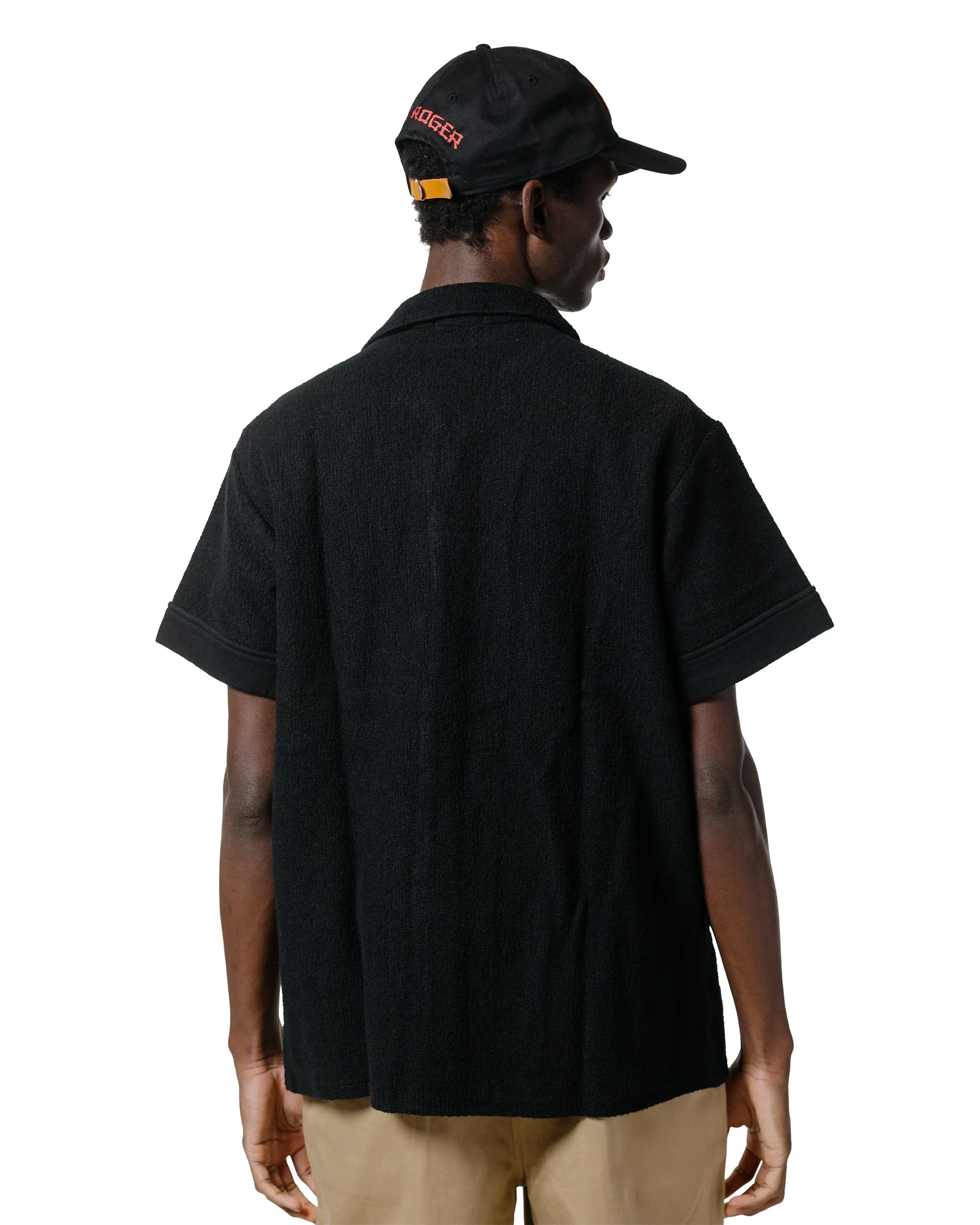 The Real McCoy's MC25001 Cotton Pile Beach Shirt Black sold by Lost & Found product image thumbnail 3