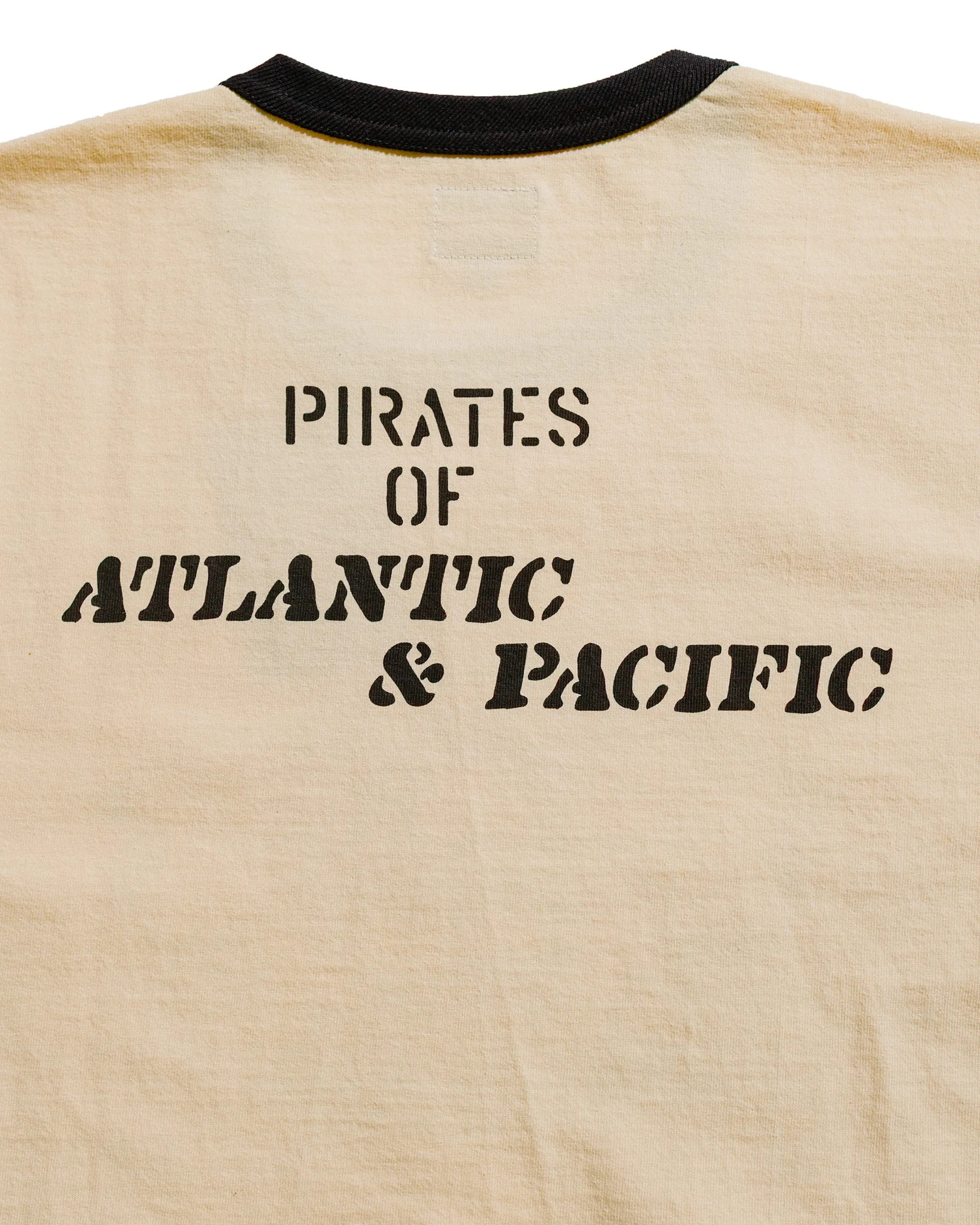 The Real McCoy's MC25005 Military Tee / USS Kidd Ecru/Black sold by Lost & Found product image thumbnail 4