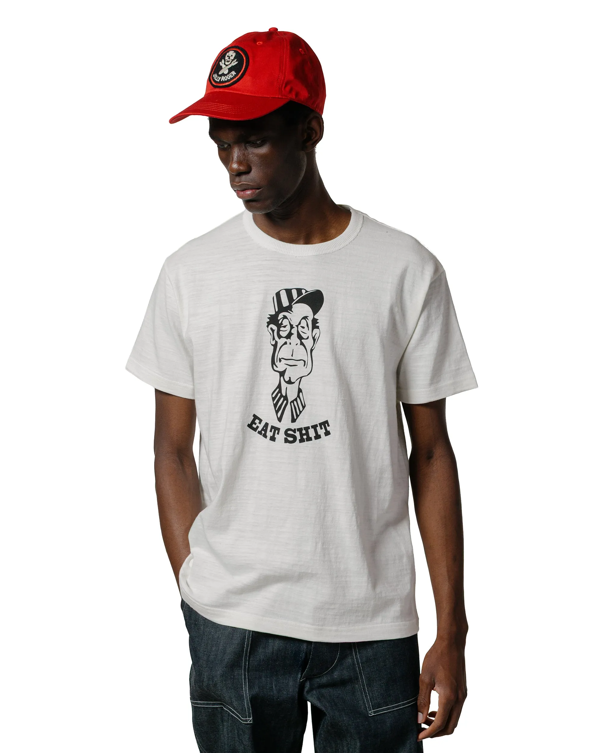 The Real McCoy's MC25022 Athletic T-Shirt / Eat Shit Milk sold by Lost & Found product image thumbnail 2