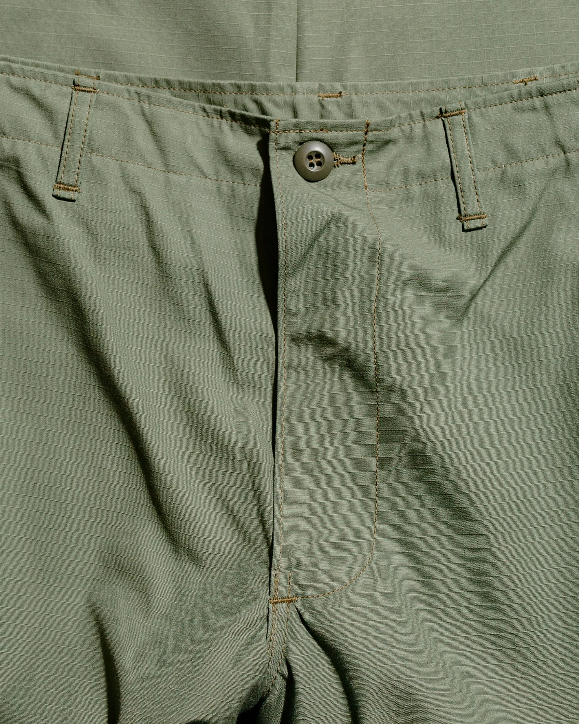 The Real McCoy's MP25001 Trouser, Man's, Cotton Rip-Stop Poplin Olive sold by Lost & Found product image thumbnail 5