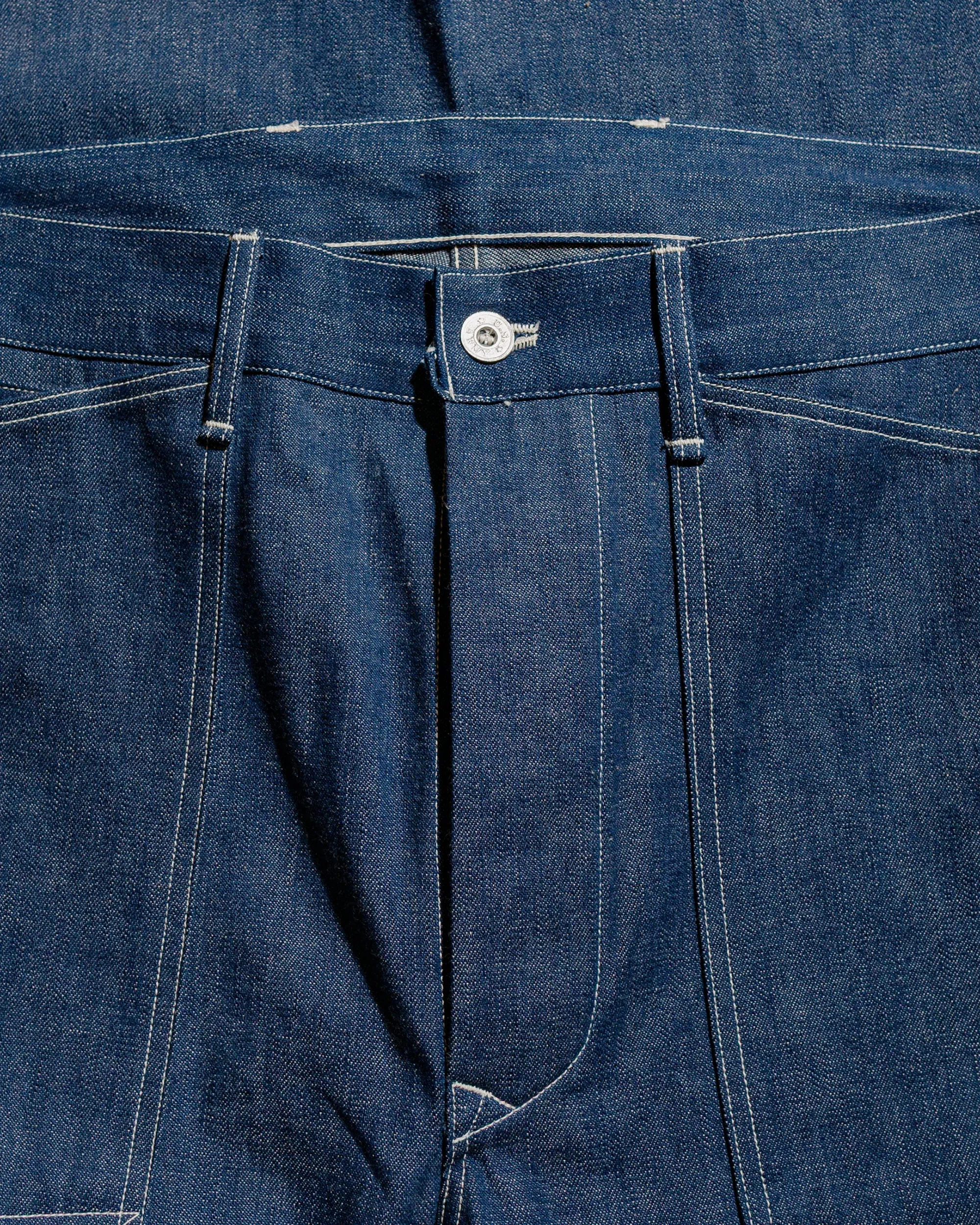 The Real McCoy's MP25002 Trousers, Working, Denim, Blue Indigo sold by Lost & Found product image thumbnail 5