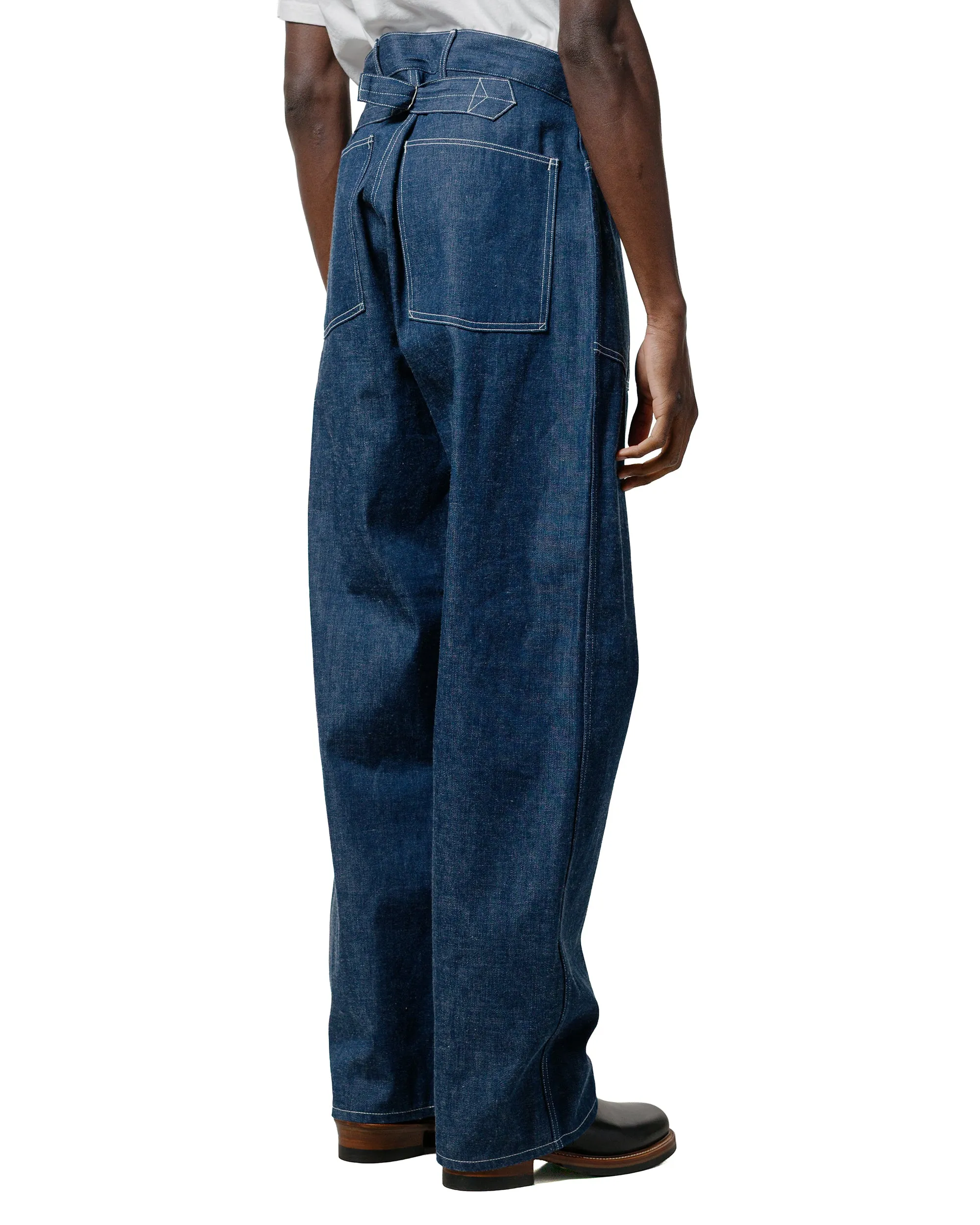 The Real McCoy's MP25002 Trousers, Working, Denim, Blue Indigo sold by Lost & Found product image thumbnail 3