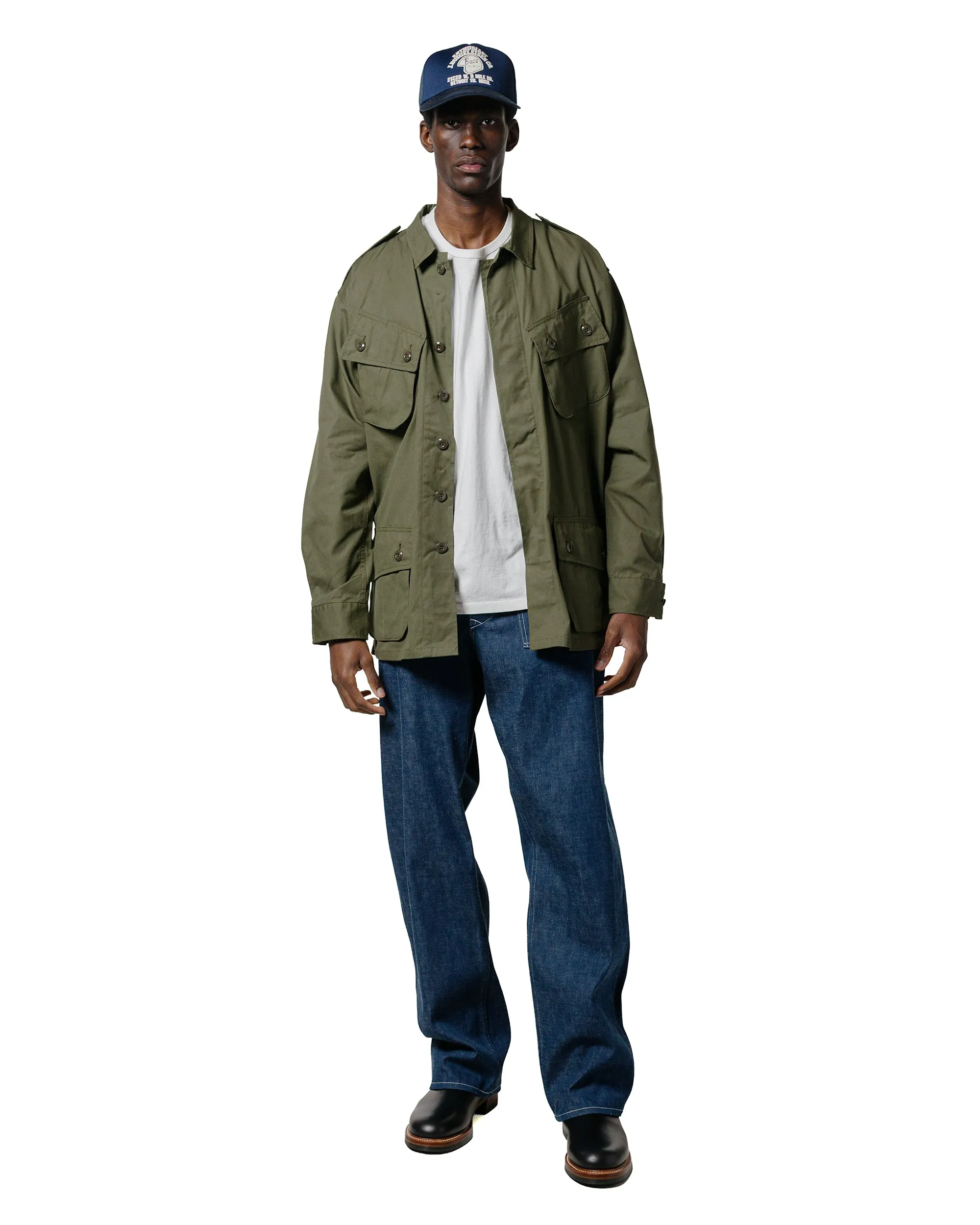 The Real McCoy's MP25002 Trousers, Working, Denim, Blue Indigo sold by Lost & Found product image thumbnail 4