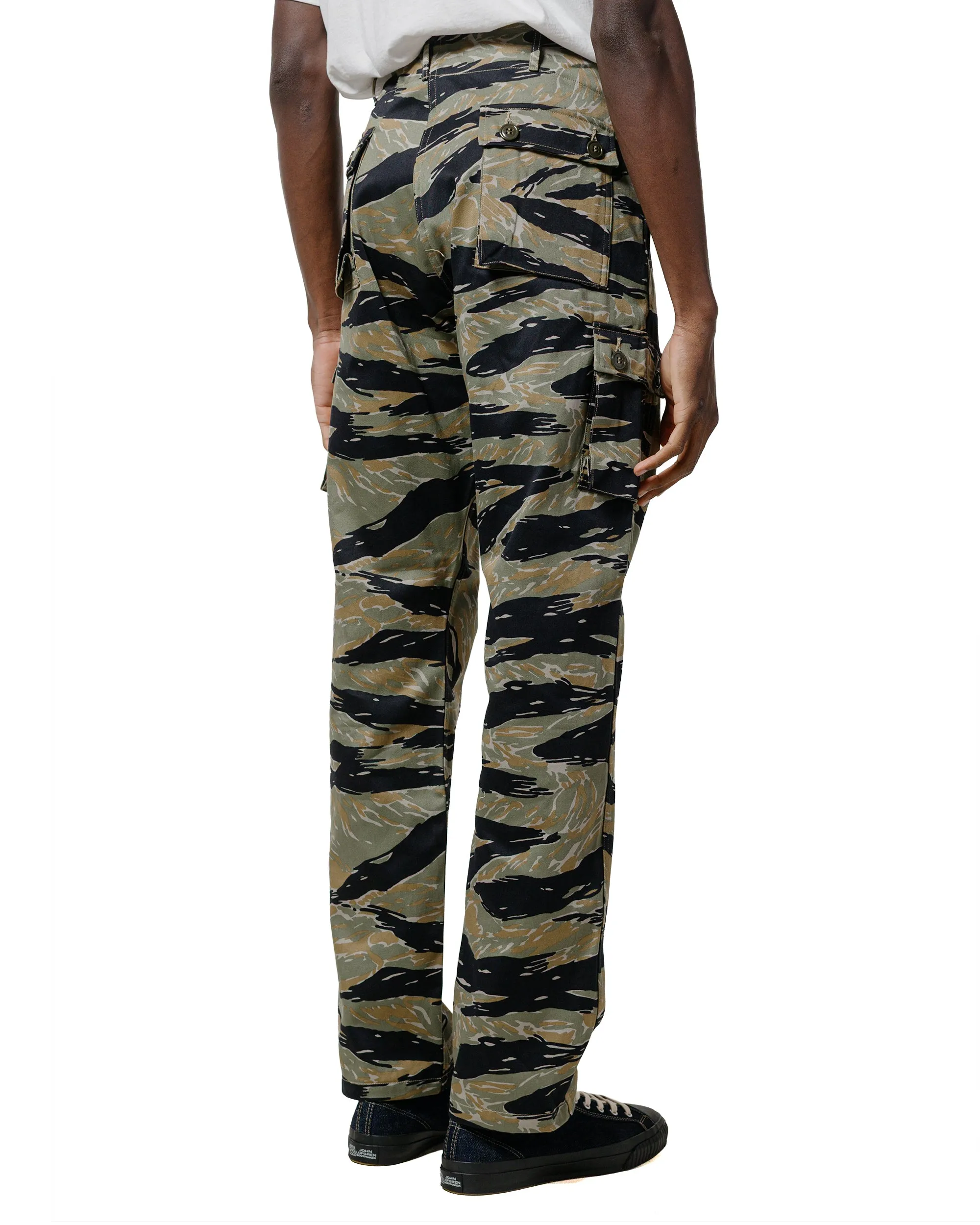 The Real McCoy's MP25003 Tiger Camouflage Trousers / Tadpole Green sold by Lost & Found product image thumbnail 3