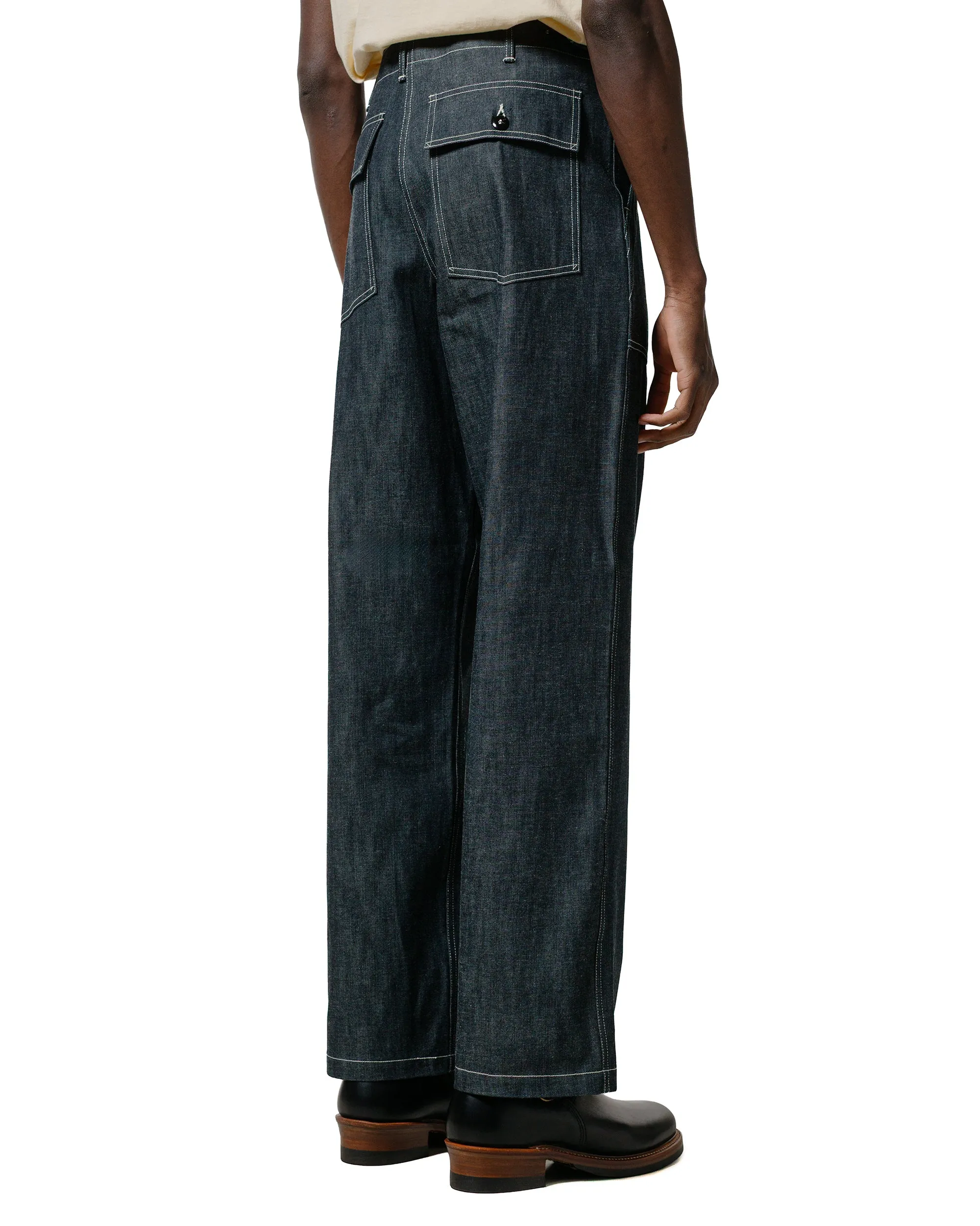 The Real McCoy's MP25012 Utility Trousers / Denim Indigo sold by Lost & Found product image thumbnail 3
