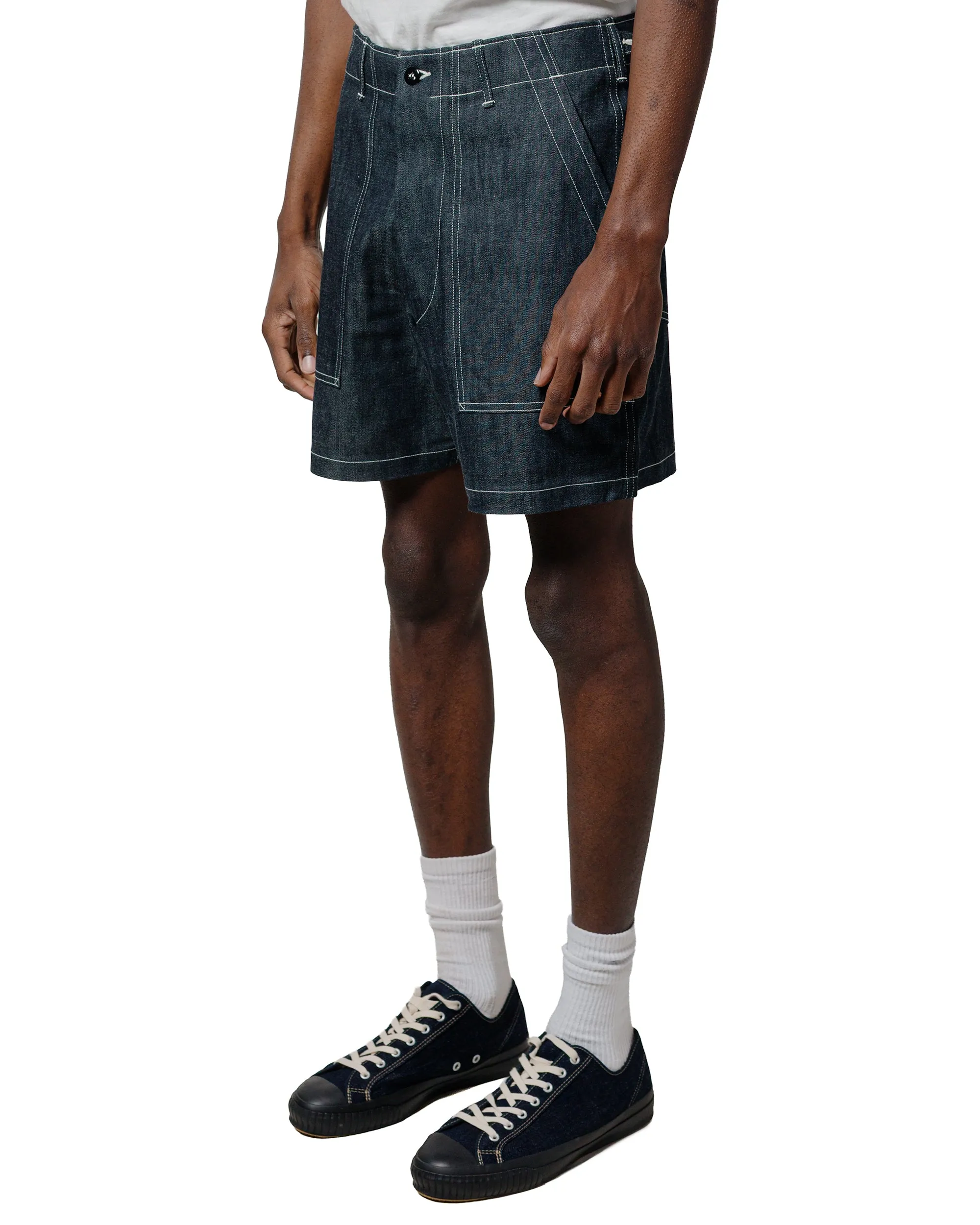 The Real McCoy's MP25013 Utility Shorts / Denim Indigo sold by Lost & Found product image thumbnail 2
