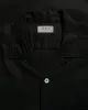 The Real McCoy's MS25010 Joe McCoy Panama Shirt L/S Black sold by Lost & Found