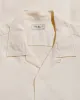 The Real McCoy's MS25011 Joe McCoy Panama Shirt S/S Milk sold by Lost & Found
