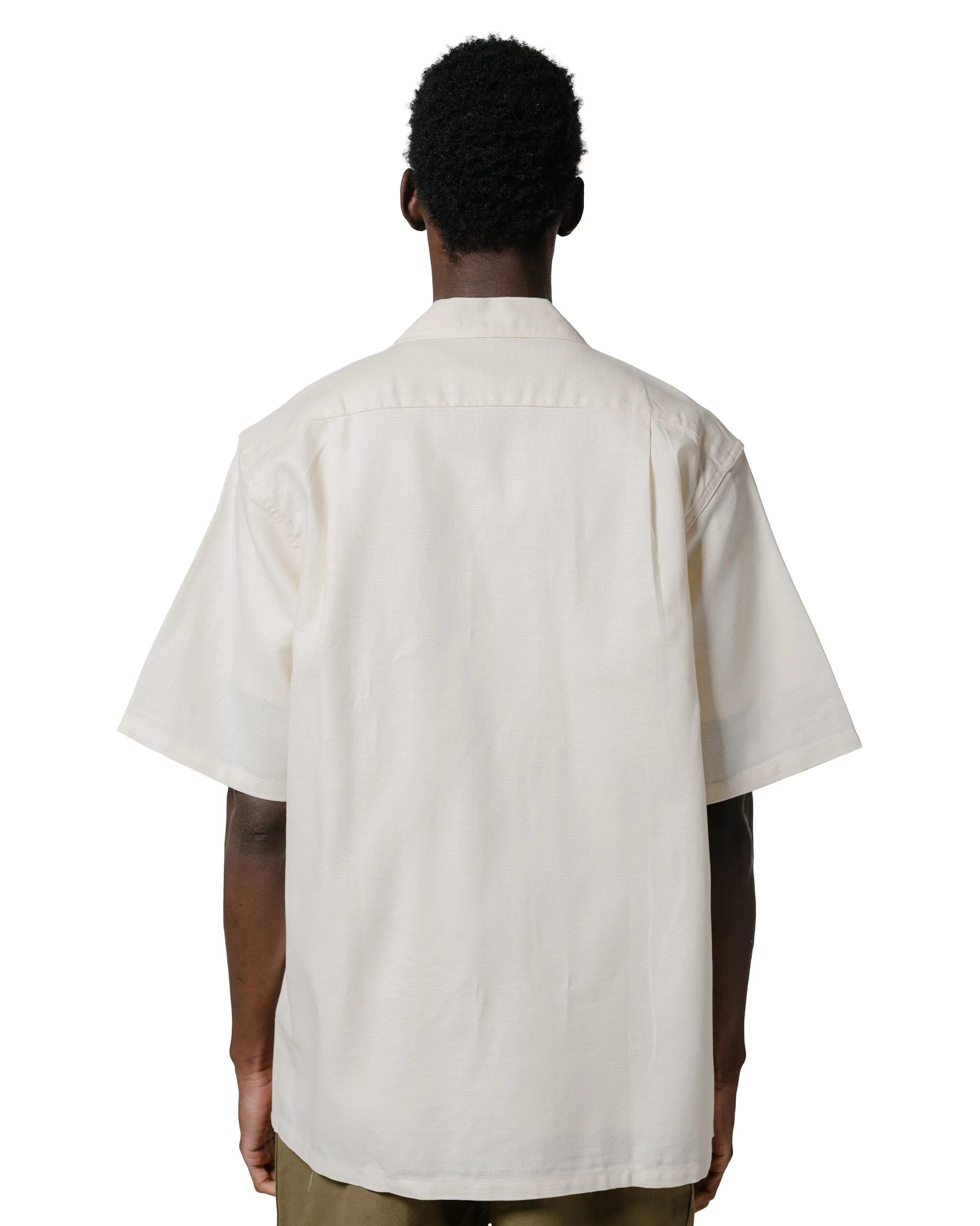 The Real McCoy's MS25011 Joe McCoy Panama Shirt S/S Milk sold by Lost & Found product image thumbnail 3