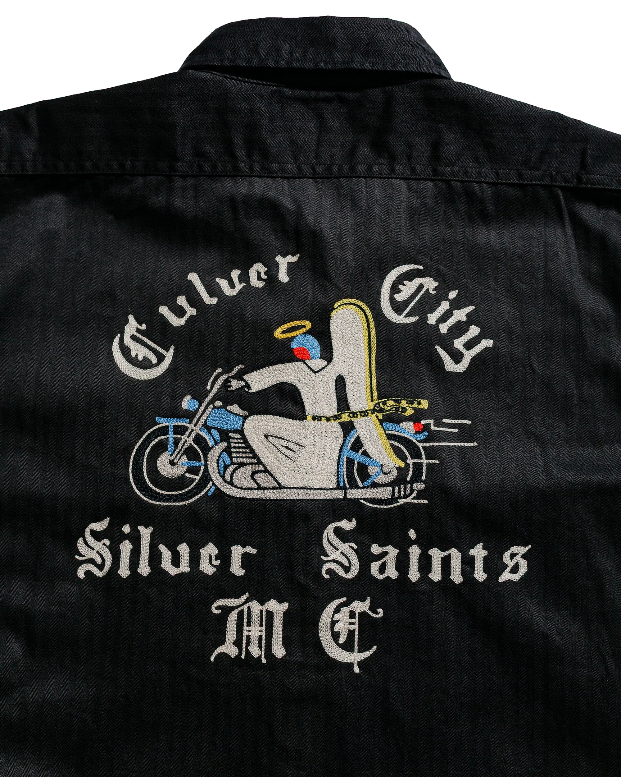 The Real McCoy's BS25001 Buco Workshirt S/S Culver City Black sold by Lost & Found product image thumbnail 5