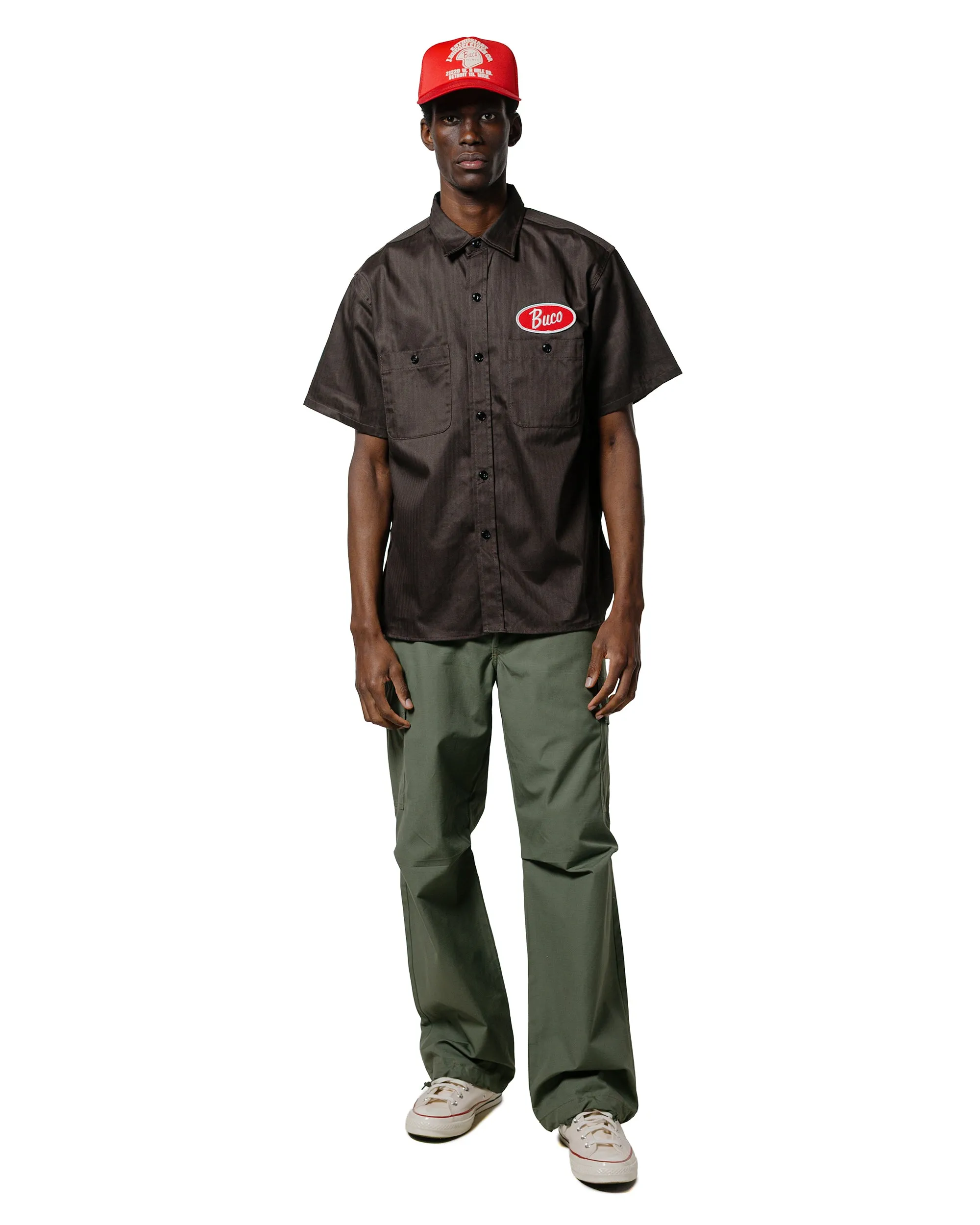 The Real McCoy's BS25001 Buco Workshirt S/S Culver City Steel sold by Lost & Found product image thumbnail 4