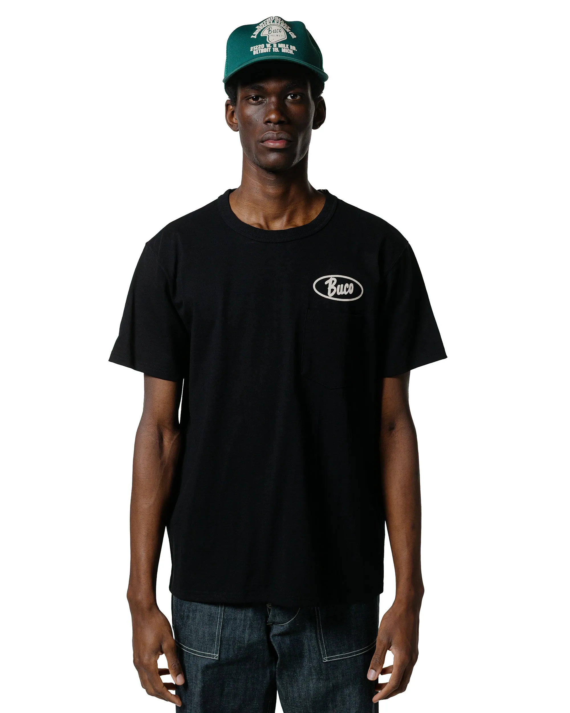 The Real McCoy's BC25005 Buco Tee / Enthusiast Black sold by Lost & Found product image thumbnail 2