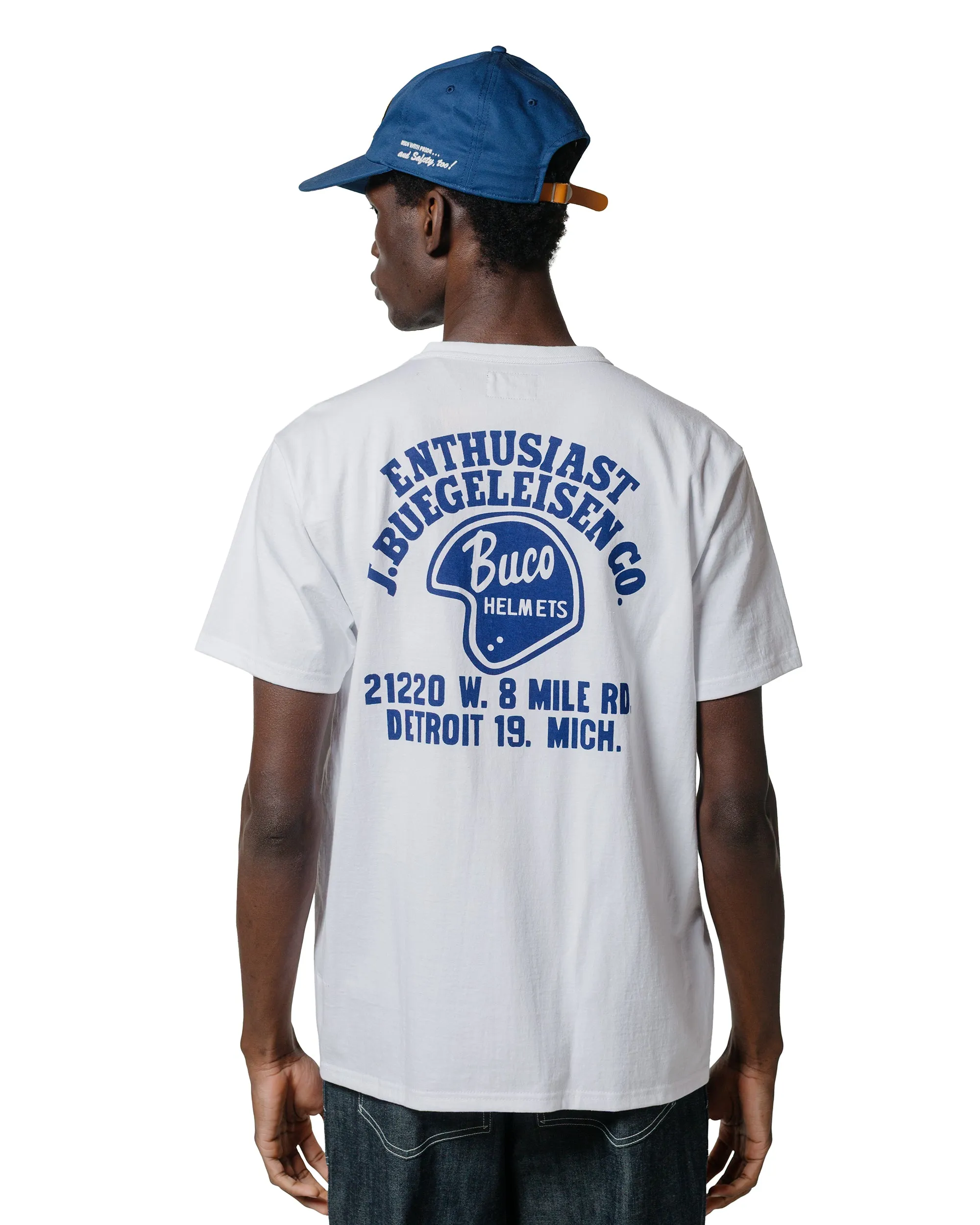 The Real McCoy's BC25005 Buco Tee / Enthusiast White sold by Lost & Found product image thumbnail 3