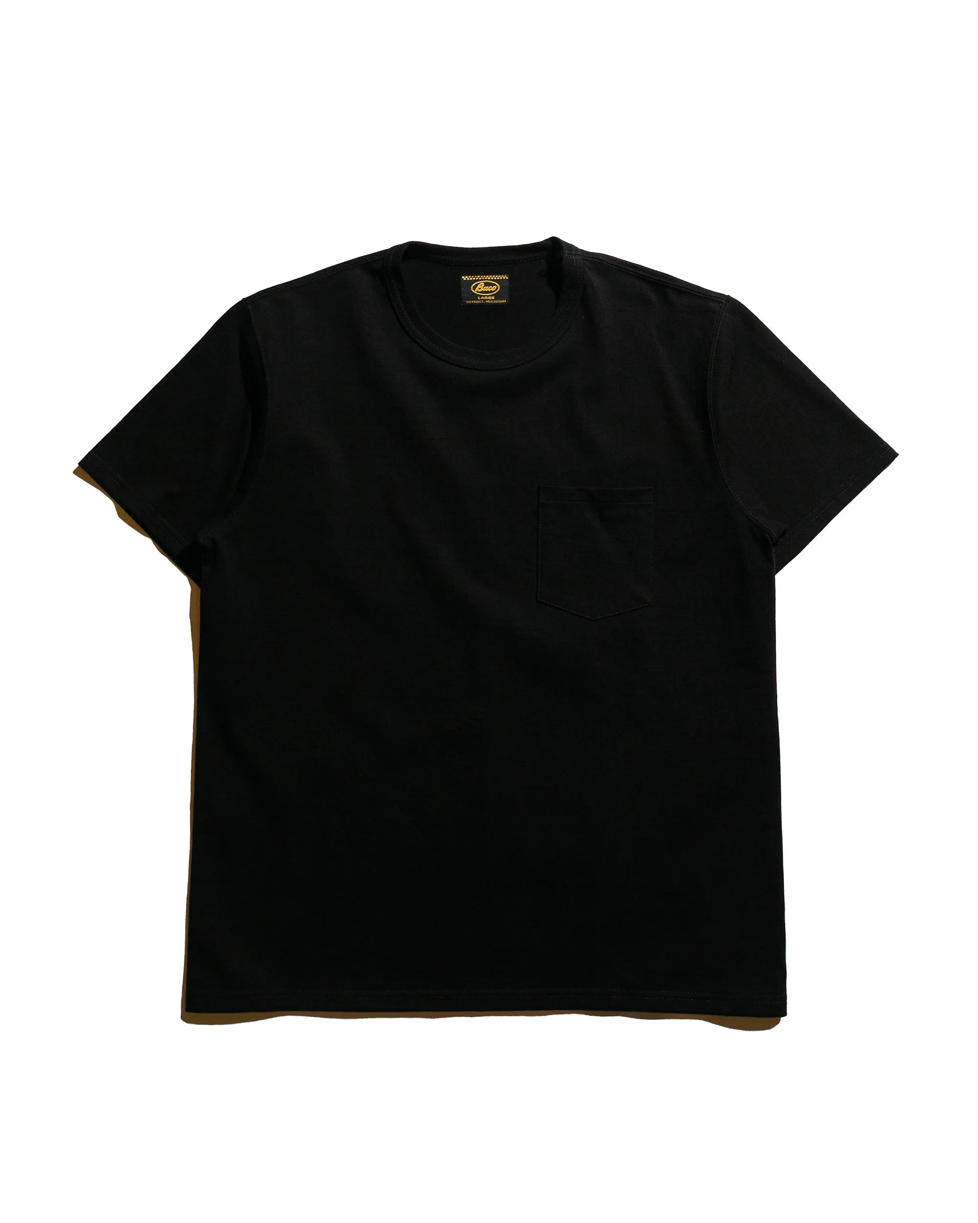 The Real McCoy's BC25003 Buco Tee / Skull Piston Black sold by Lost & Found