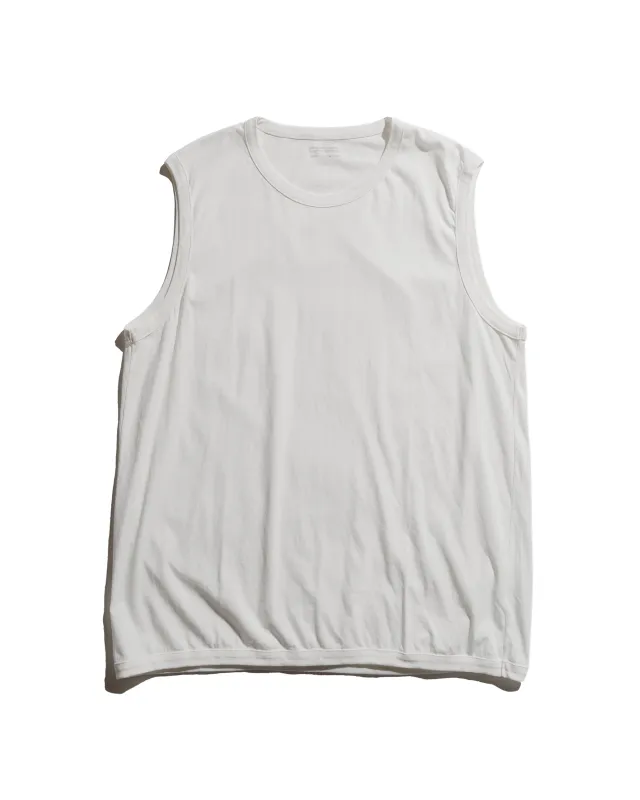 Lady White Co. Sleeveless T-Shirt White sold by Lost & Found