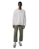 Sassafras Digs Crew Half Army Ripstop Off White sold by Lost & Found
