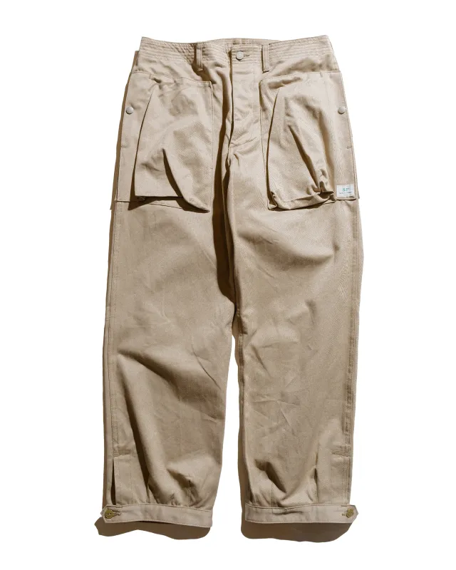 Sassafras Digs Crew Pants 4/5 41Khaki Chino Khaki sold by Lost & Found
