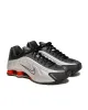 Nike Shox R4 Metallic Silver/Red sold by Lost & Found